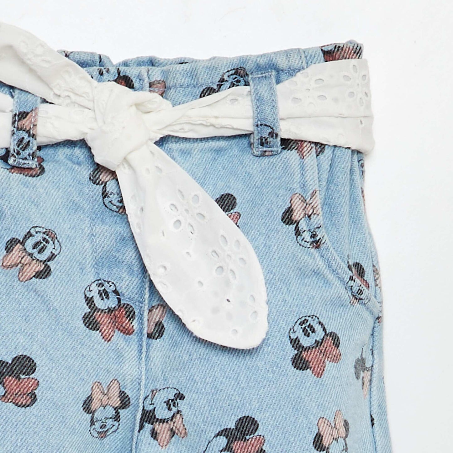 Jean paperbag BLEU