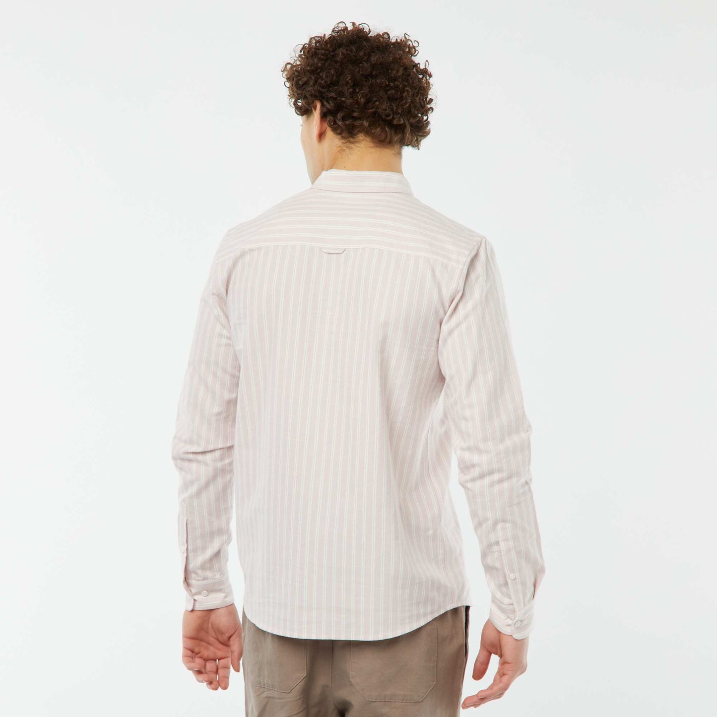 Chemise Oxford à motif ROSE