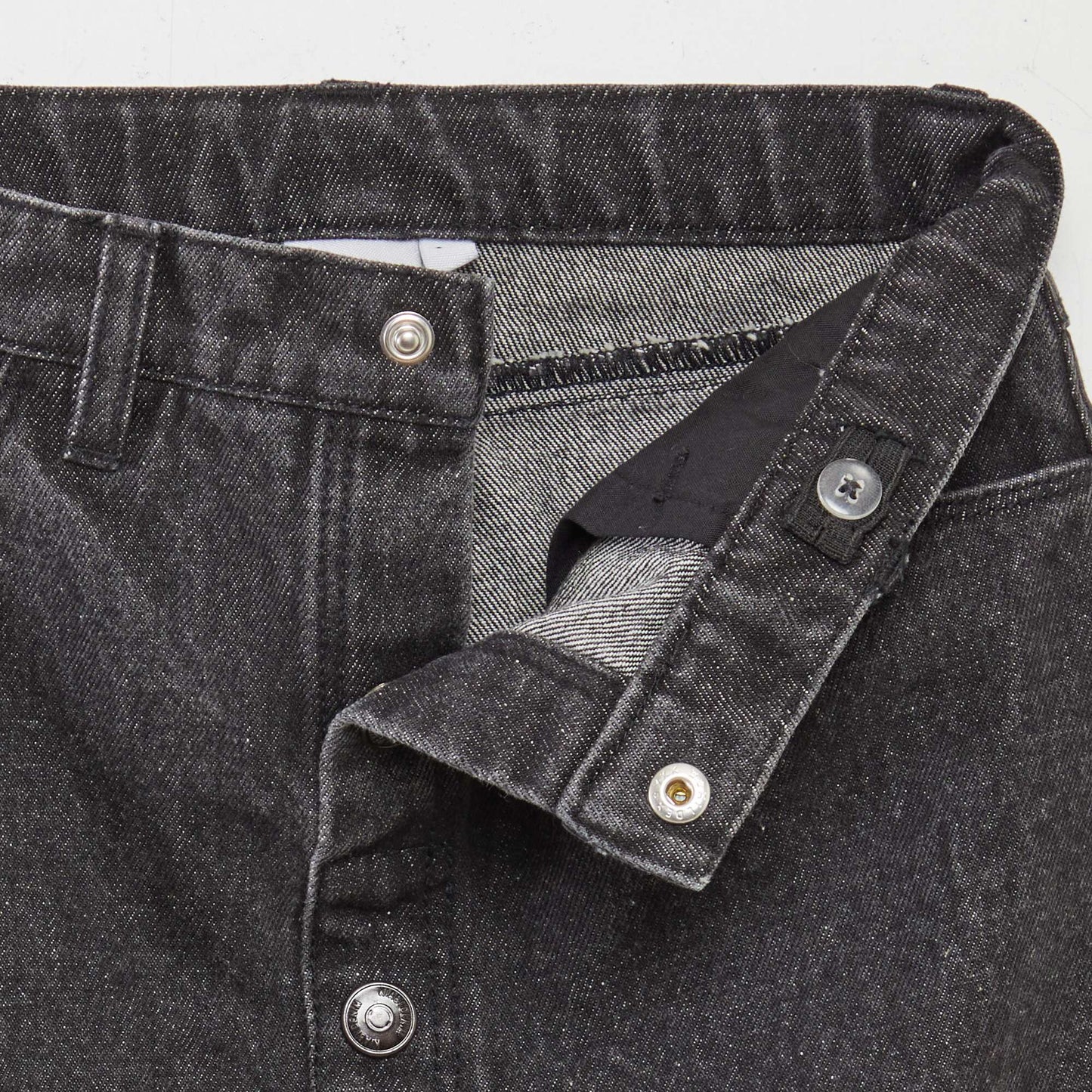 Jupe en denim 'Minnie' NOIR