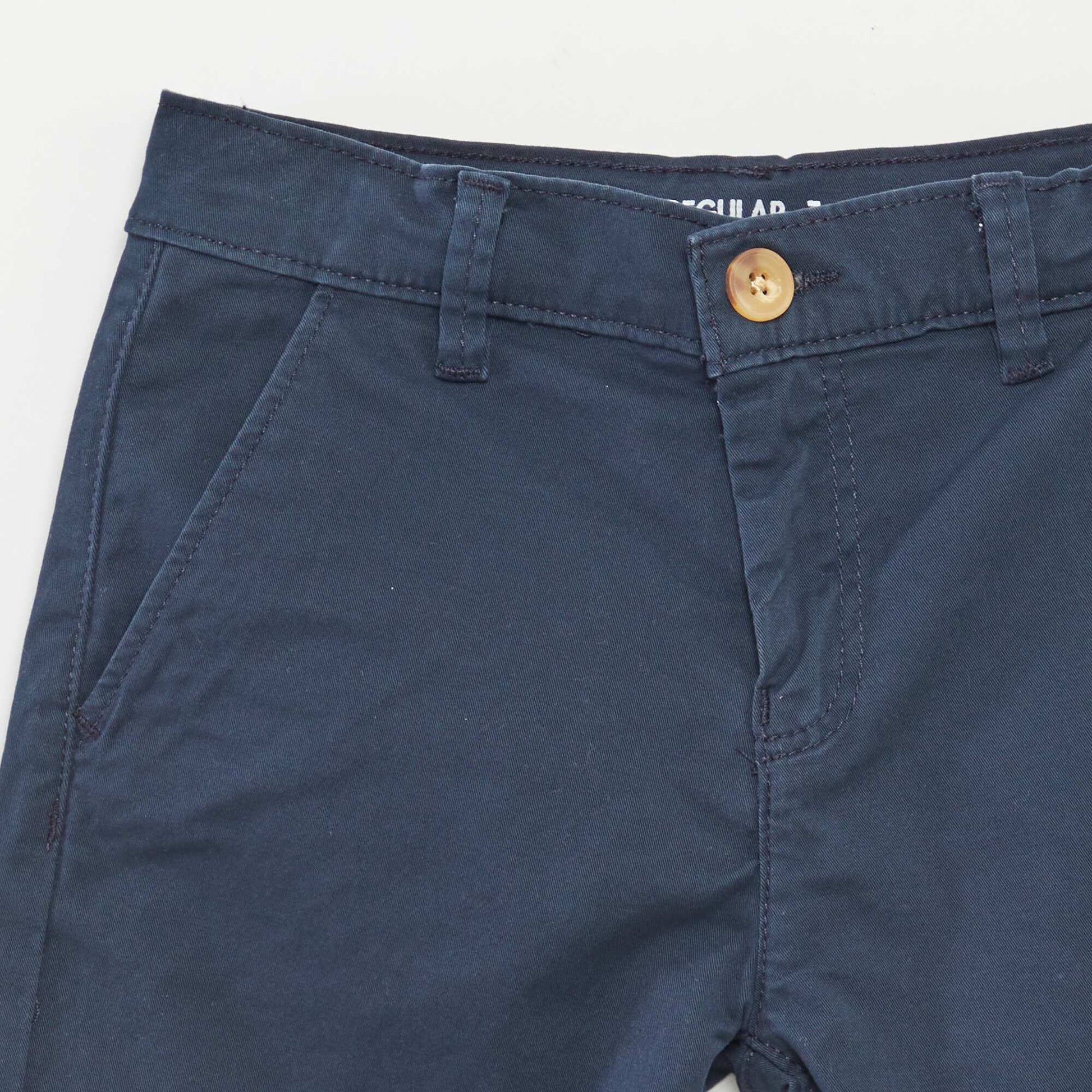 Bermuda en twill BLEU