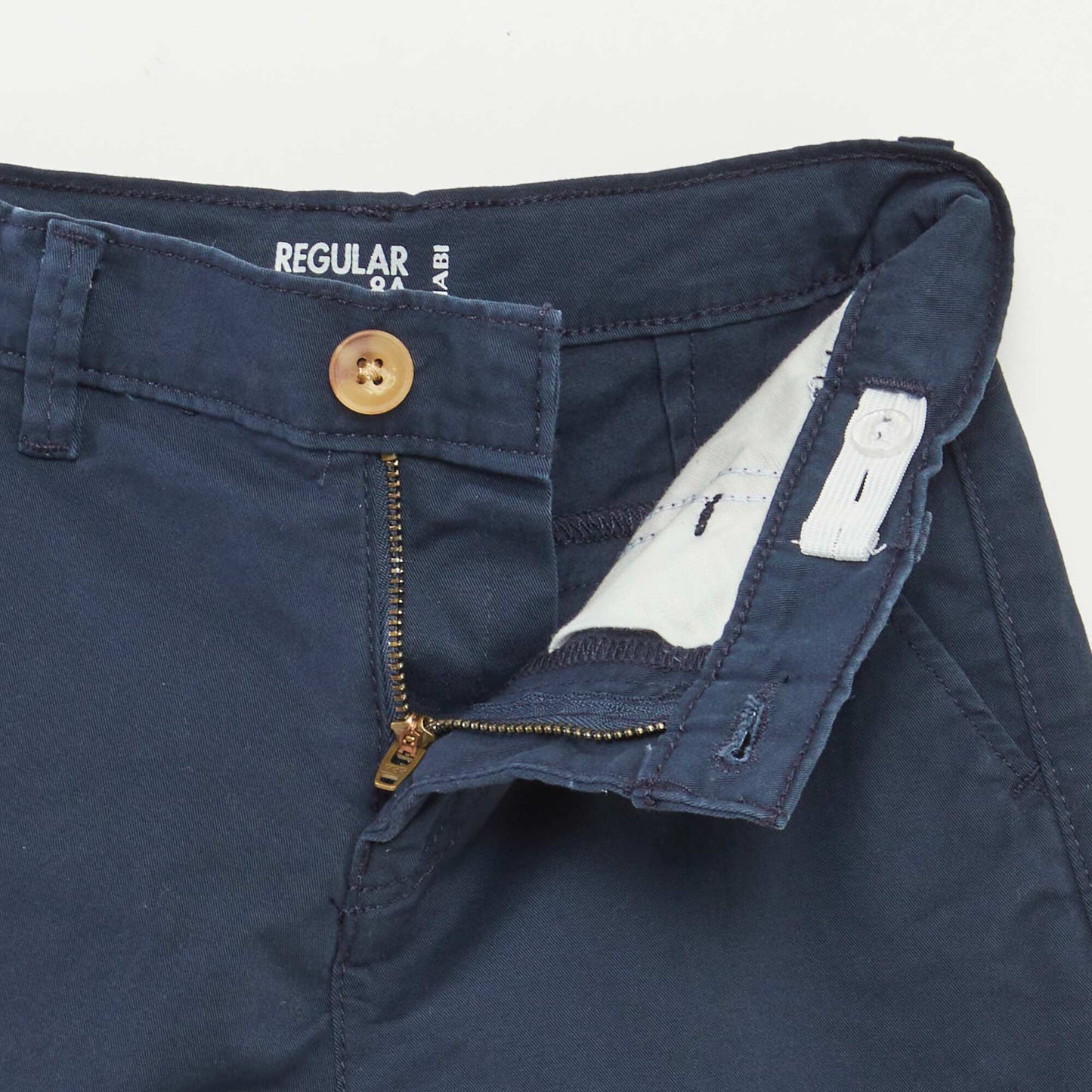 Bermuda en twill BLEU