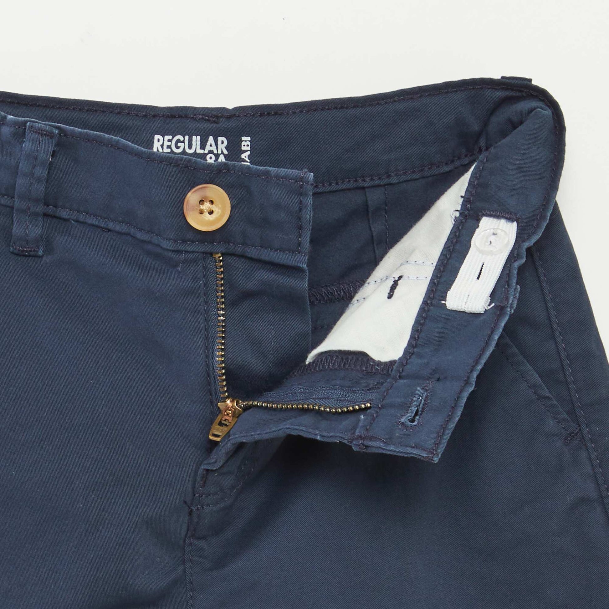 Bermuda en twill BLEU