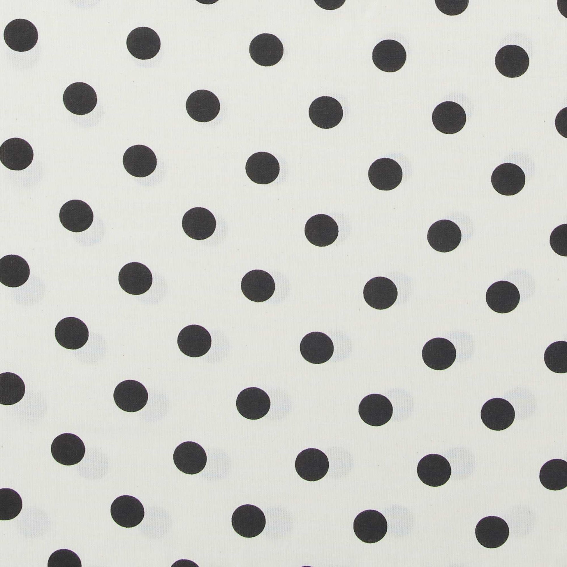 Tote bag imprimé BLANC à POIS
