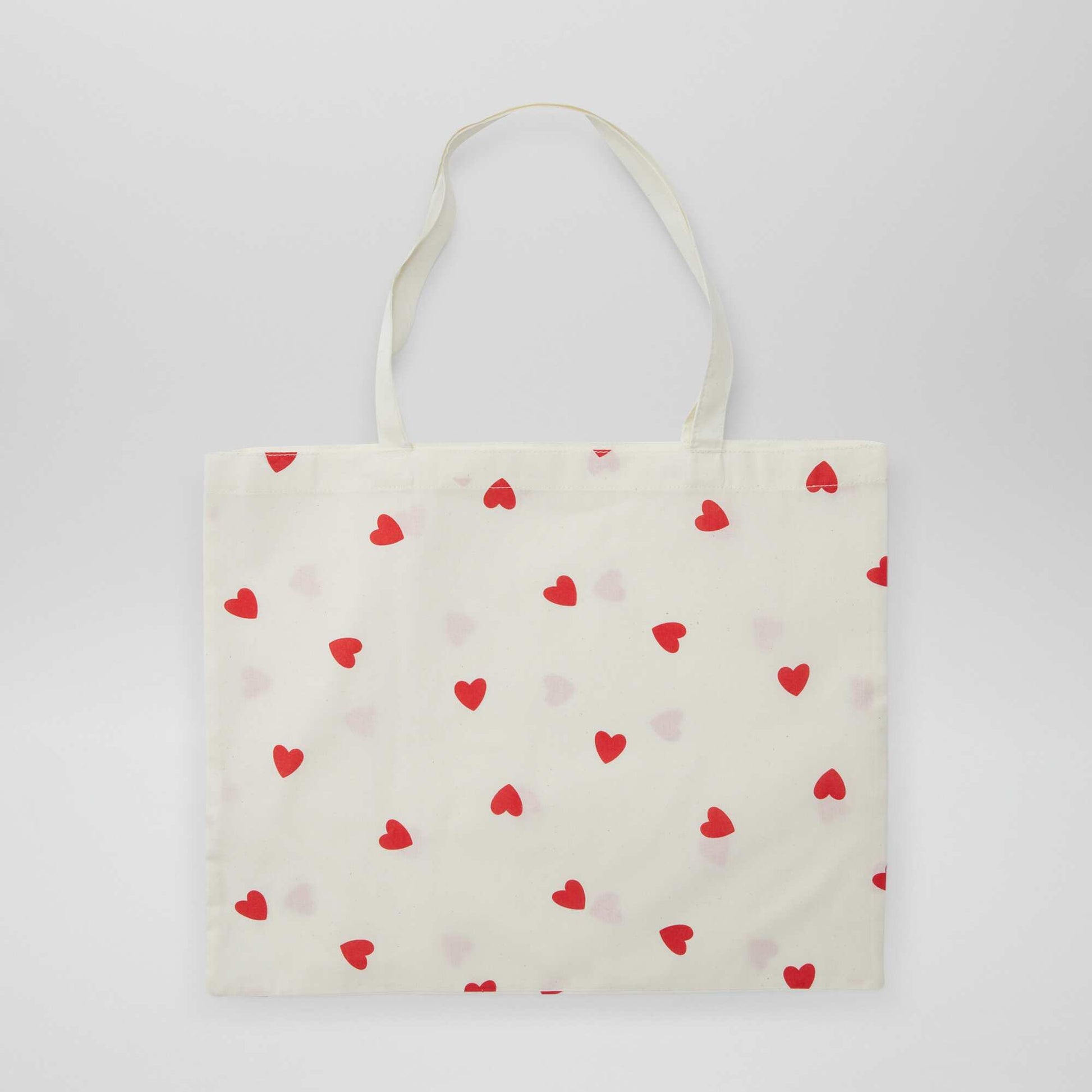 Tote bag XL imprimé COEURS