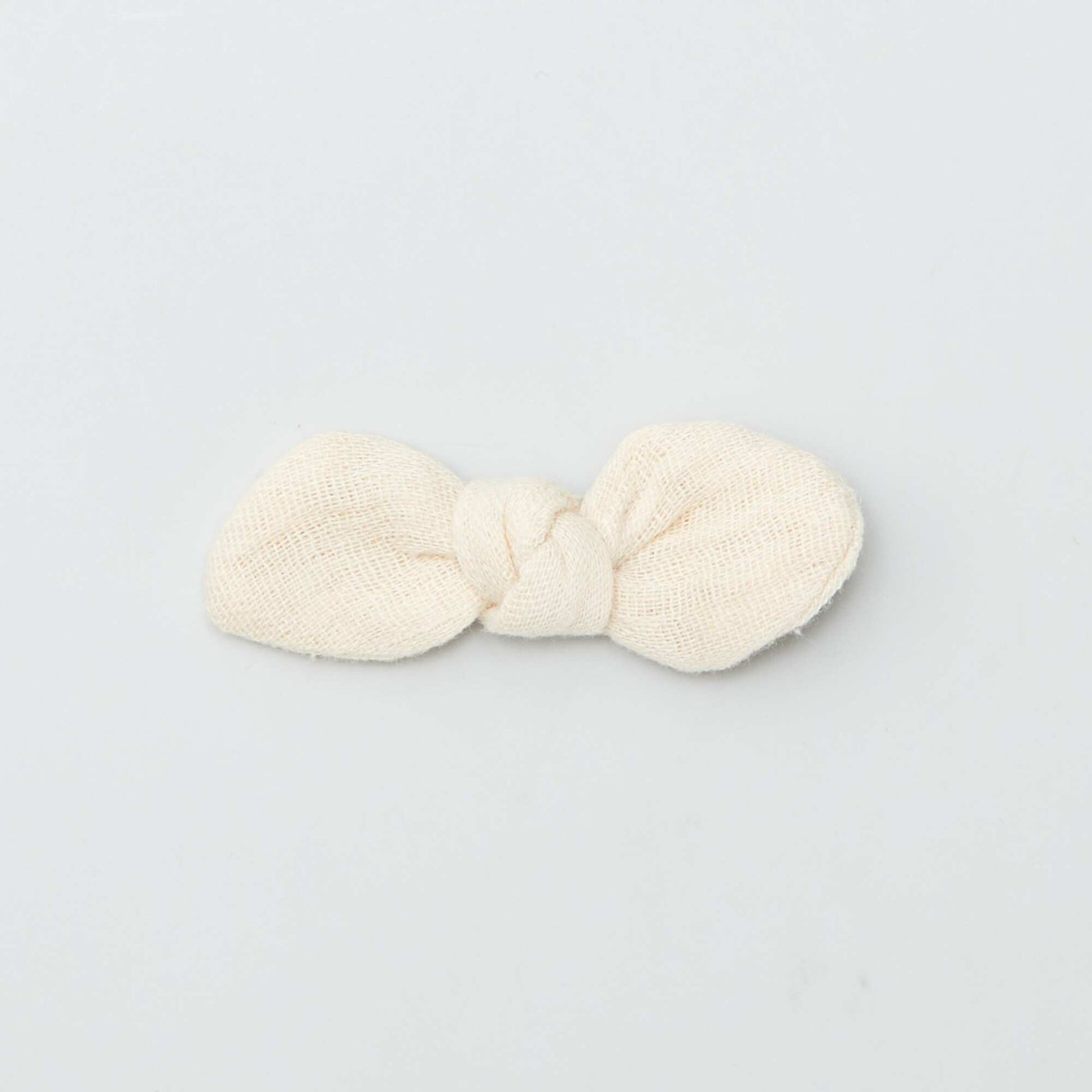 Lot de 3 pinces croco à noeud ROSE