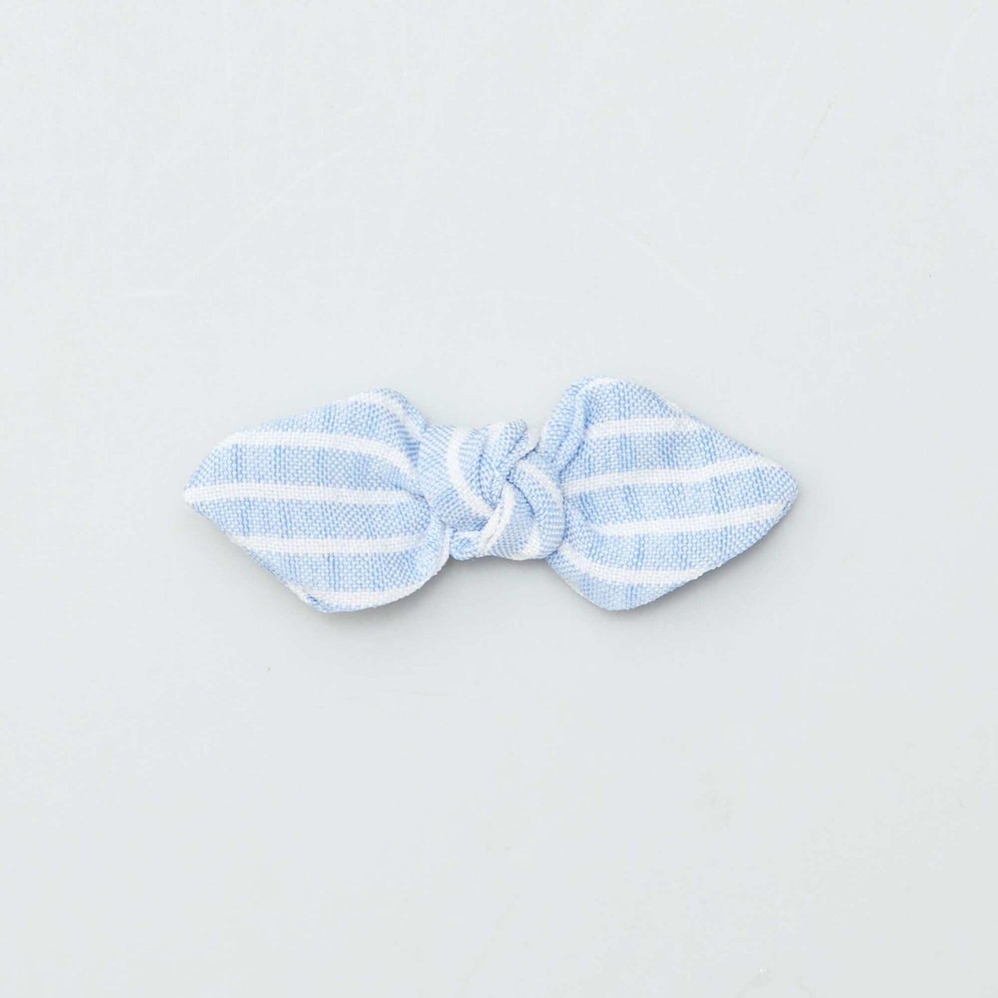 Lot de 3 pinces croco à noeud BLEU