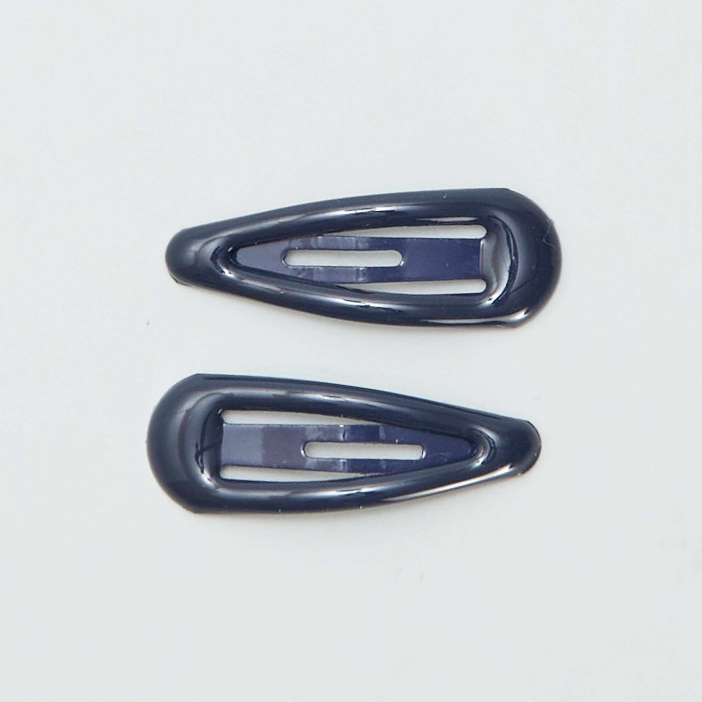 Lot de 8 mini pinces clic clac BLEU