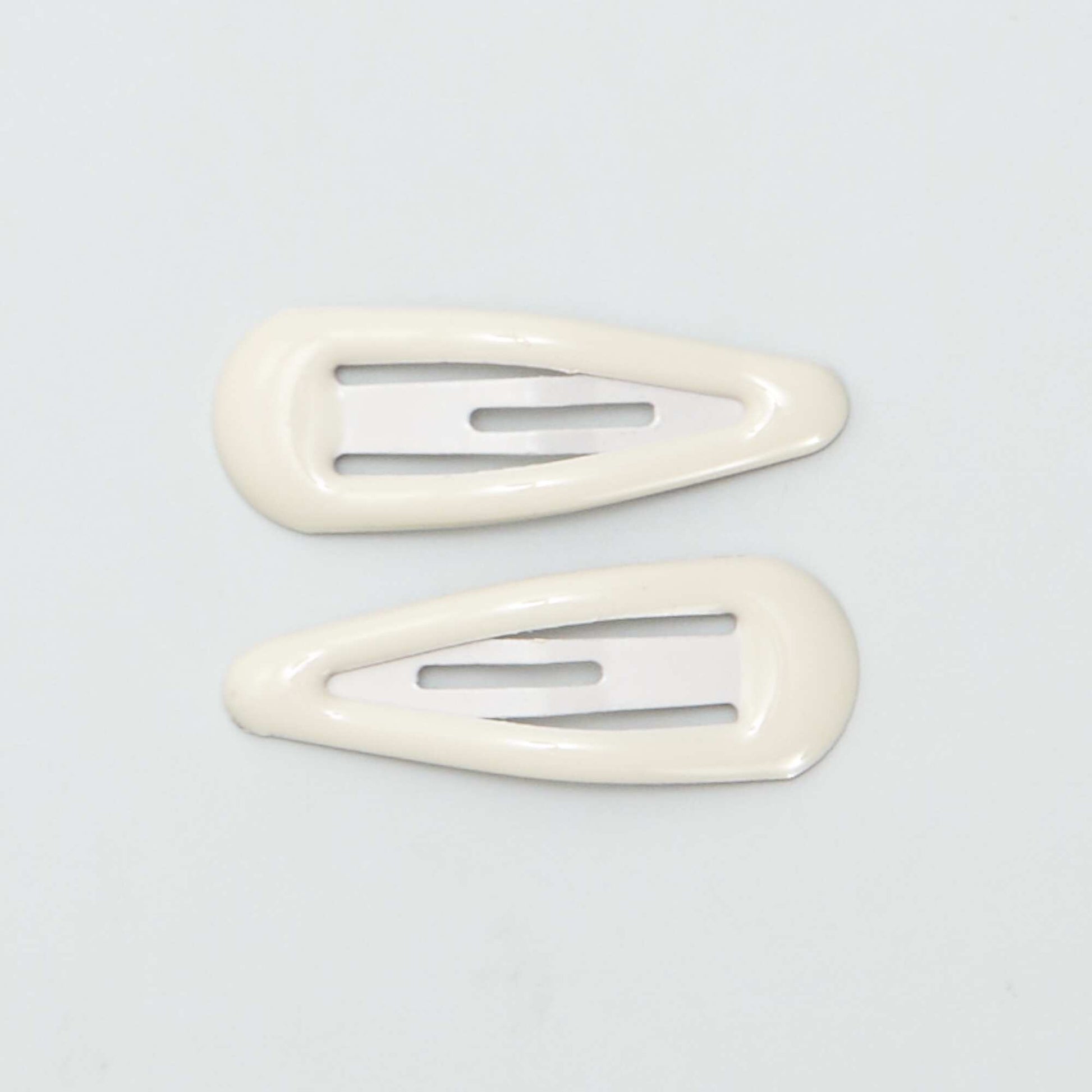 Lot de 8 mini pinces clic clac BLEU
