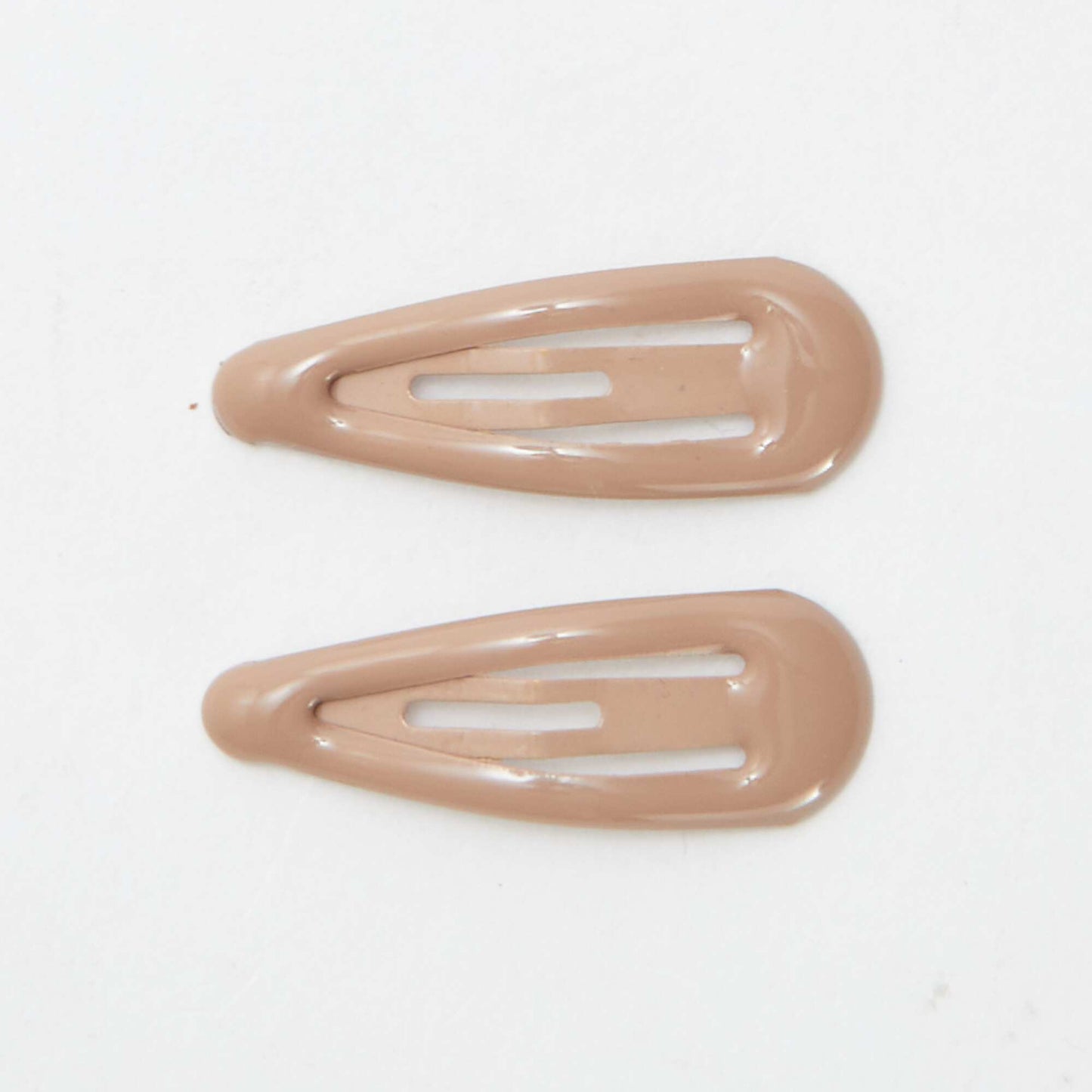 Lot de 8 mini pinces clic clac KAKI