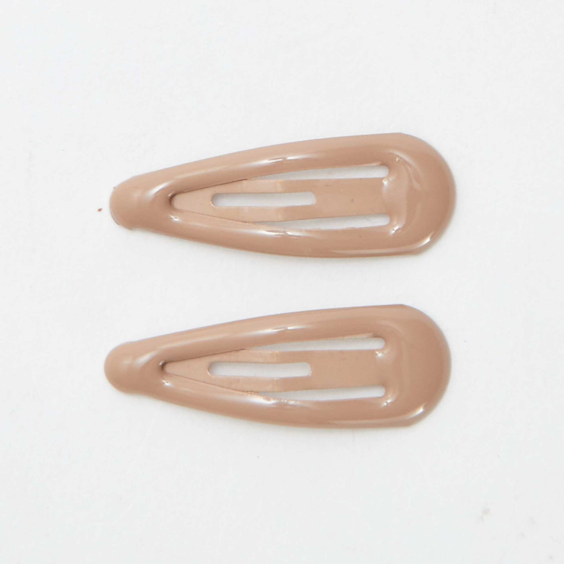 Lot de 8 mini pinces clic clac KAKI