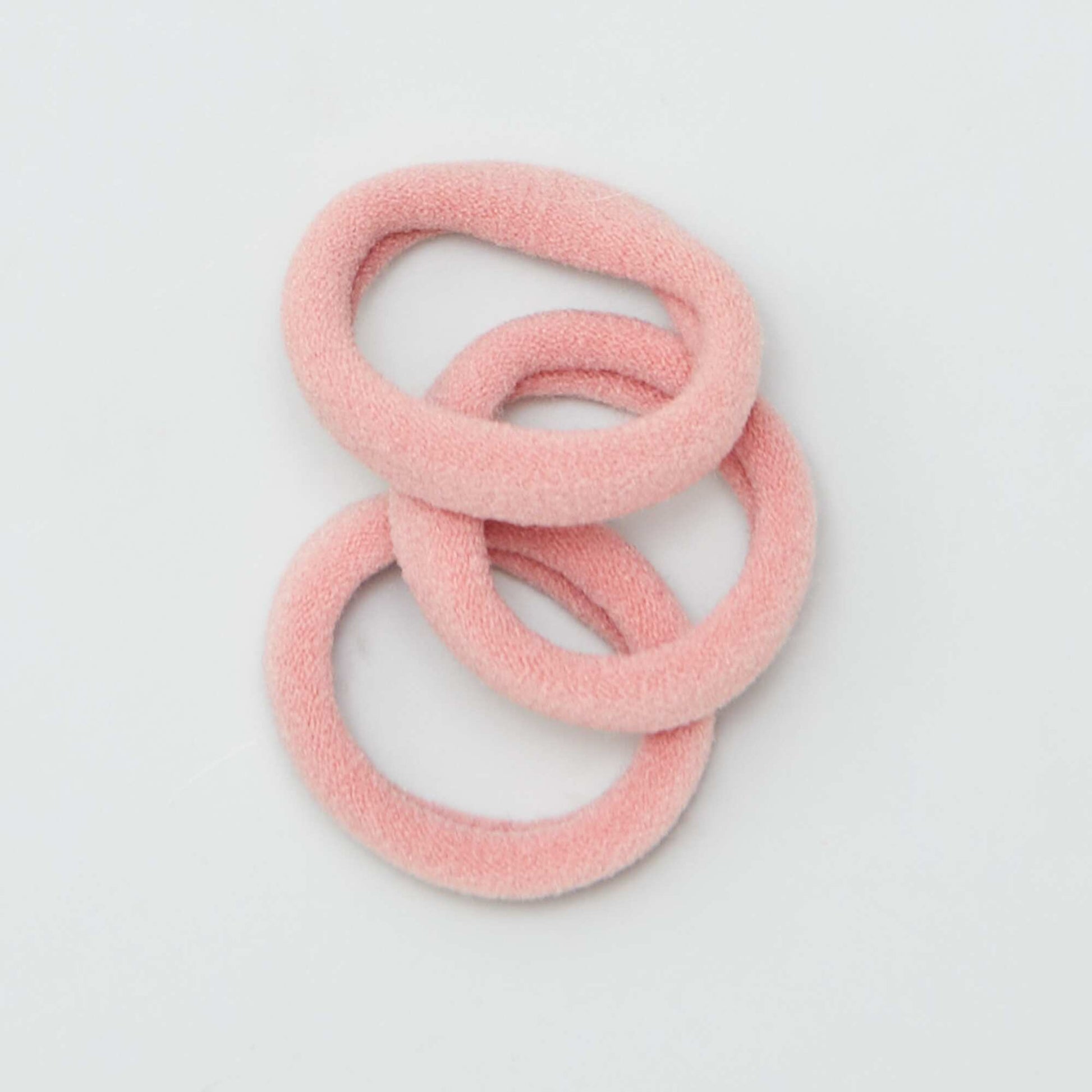 Lot de 10 élastiques mousse ROSE