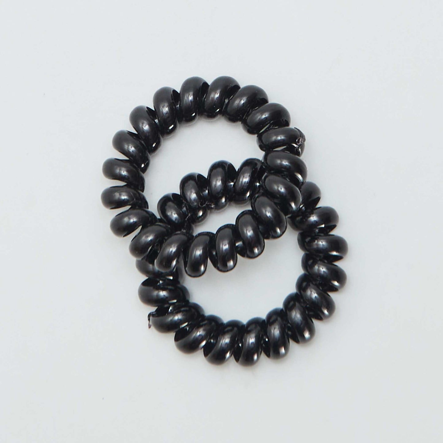 Lot de 6 élastiques tortis NOIR