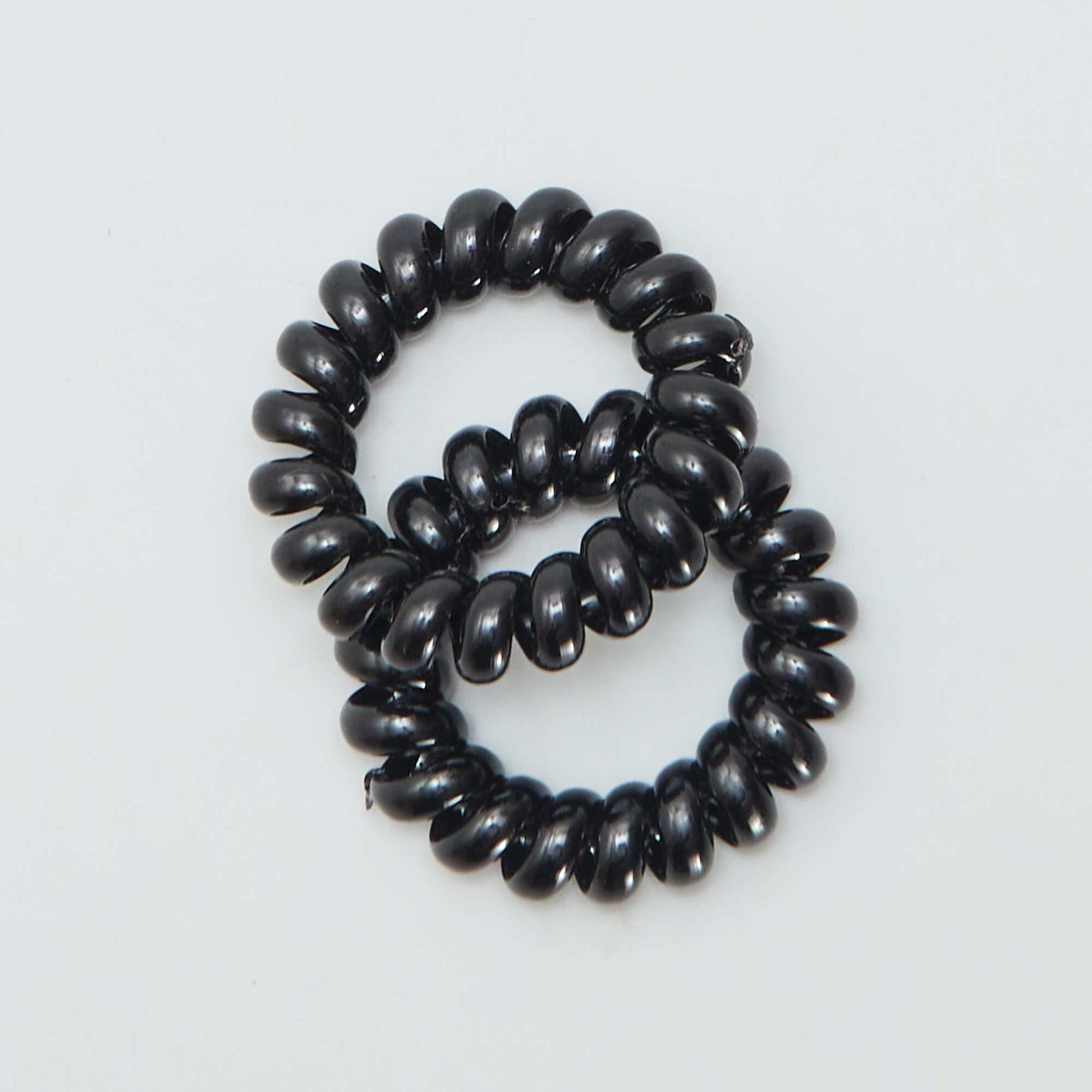 Lot de 6 élastiques tortis NOIR