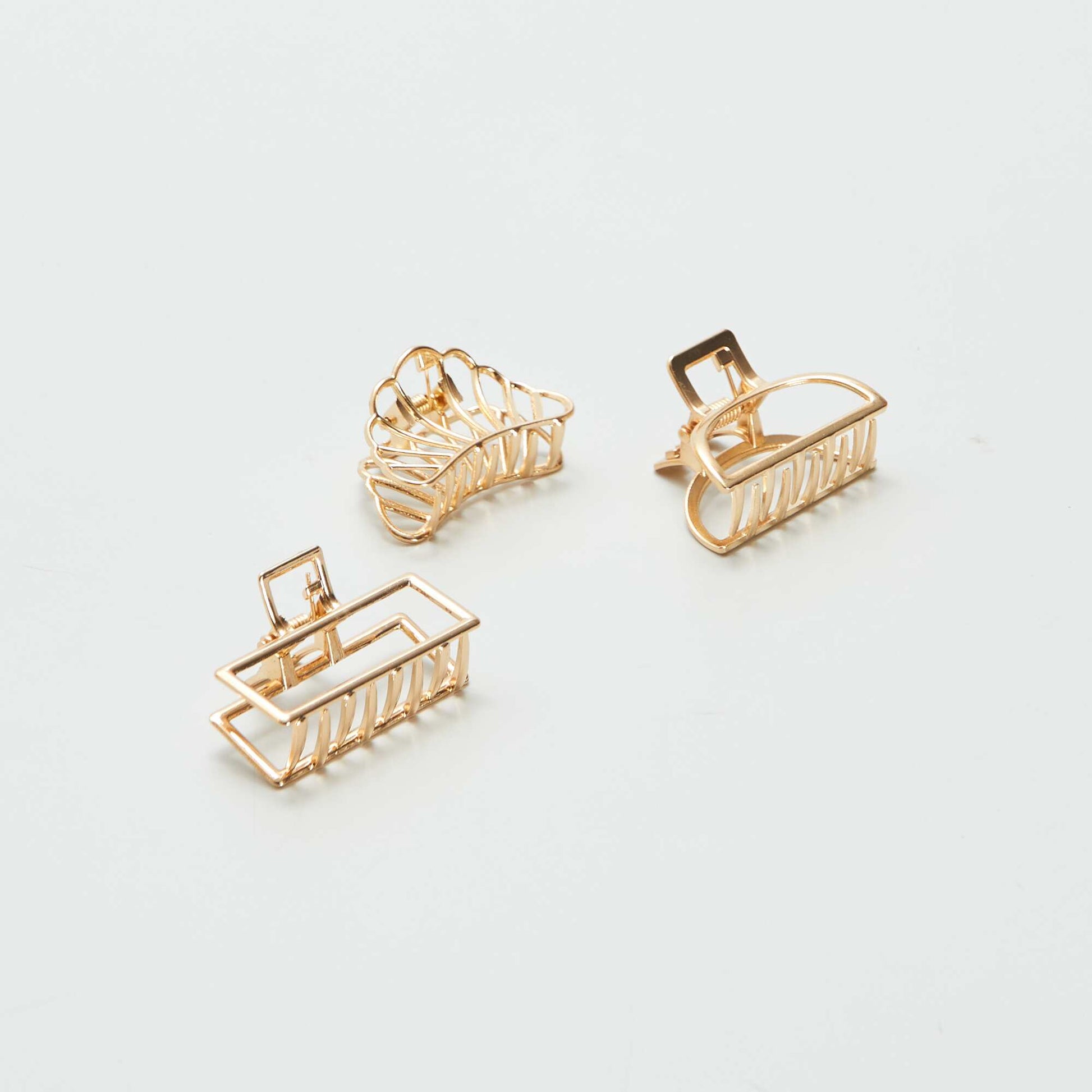 Lot de 3 petites pinces crabe DORéS