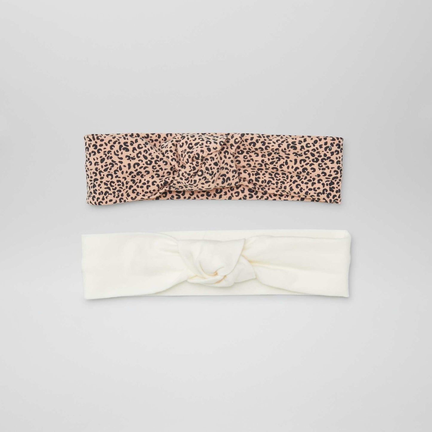 Lot de 2 bandeaux nœud BEIGE