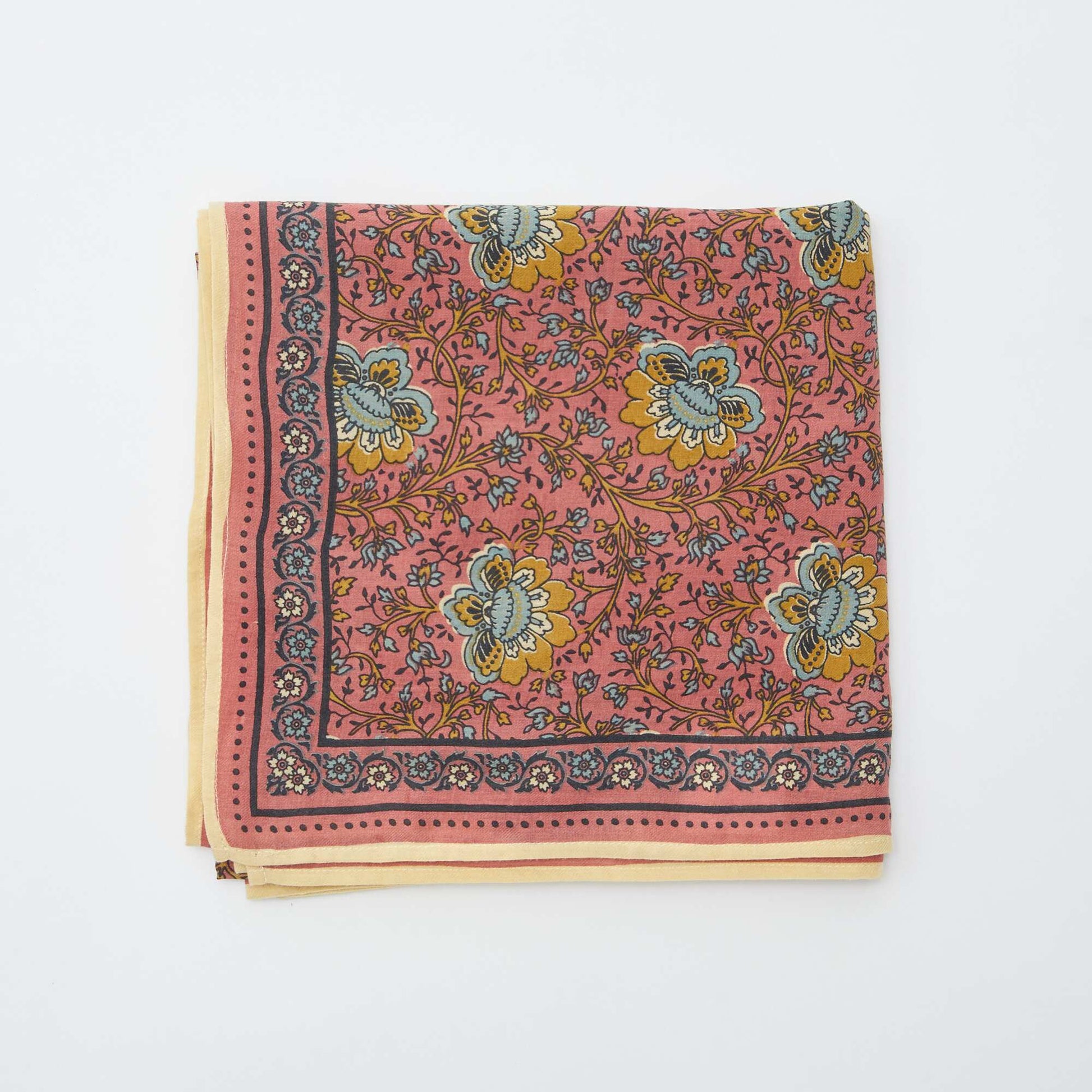 Large foulard imprimé ROSE