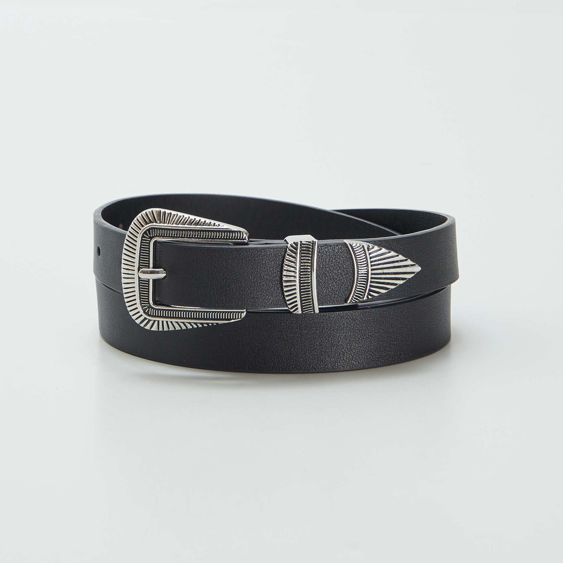 Ceinture esprit western NOIR