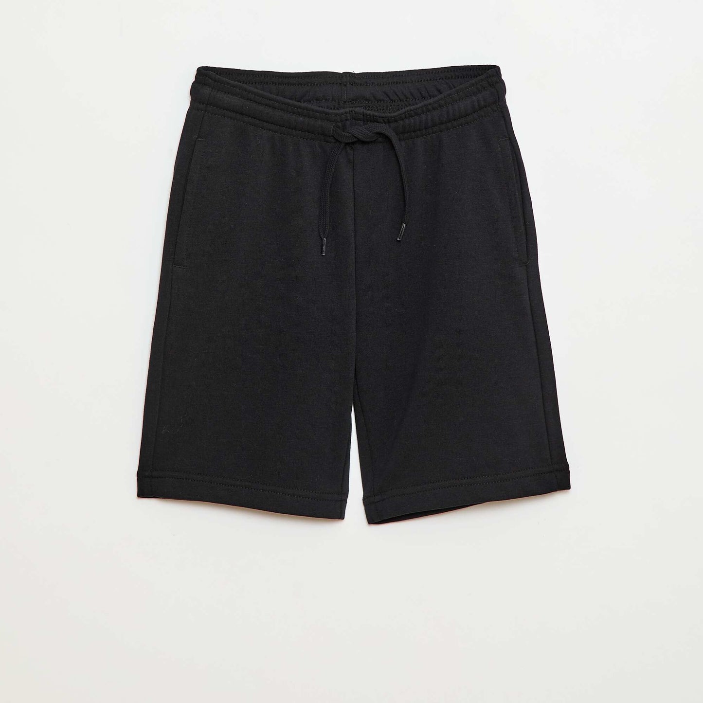 Short en molleton léger NOIR