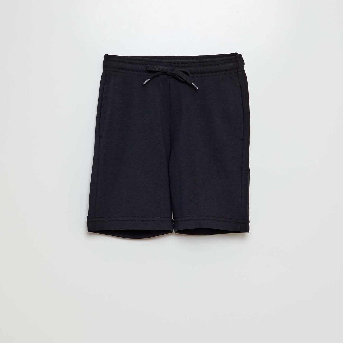 Short en molleton léger NOIR