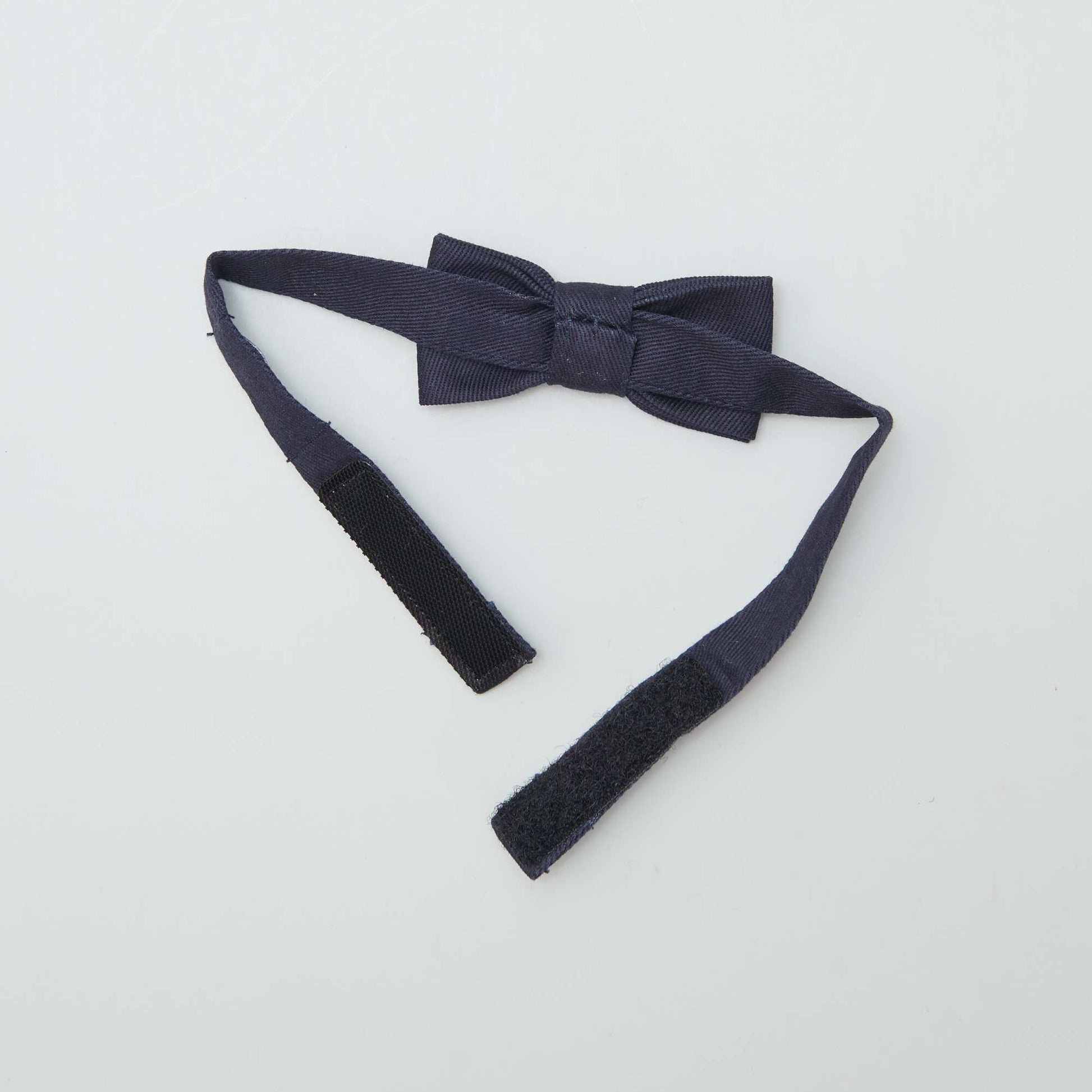 Noeud papillon uni BLEU
