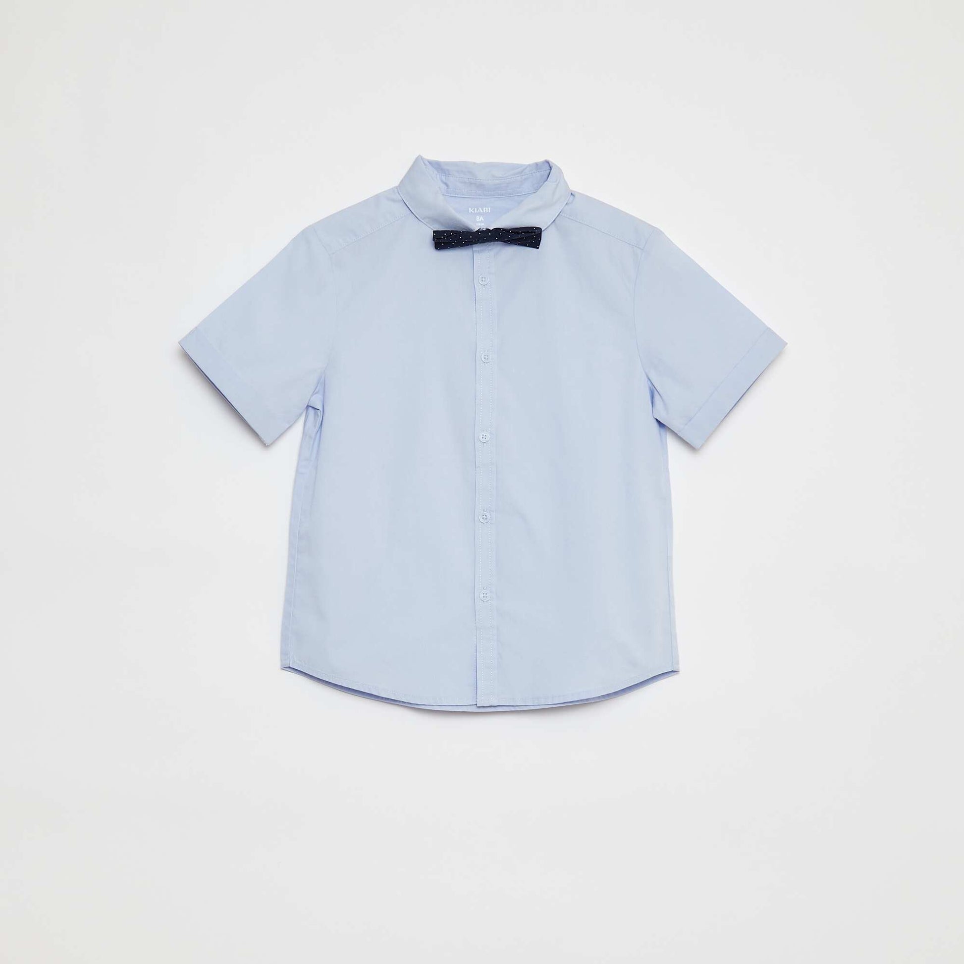 Chemise en popeline BLEU