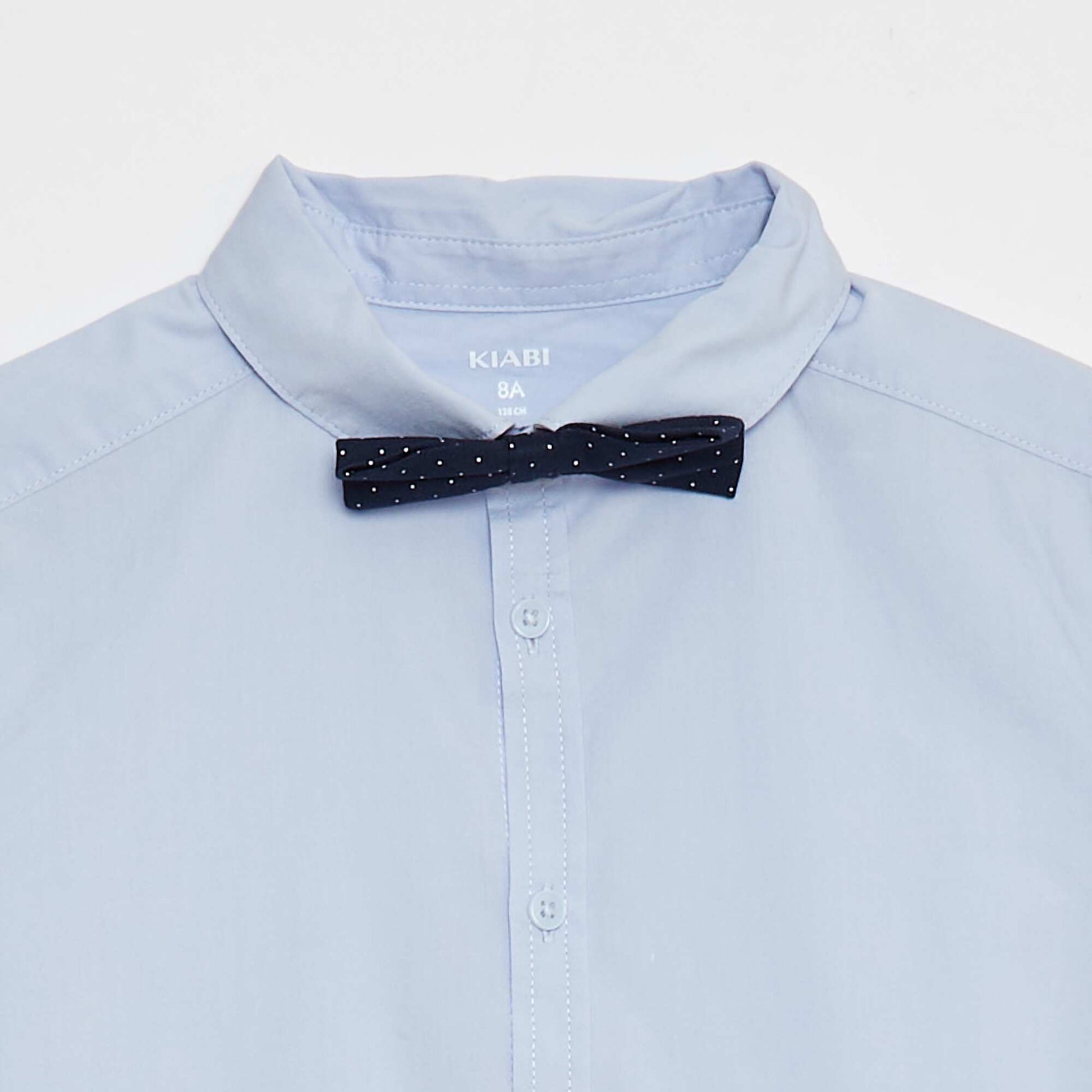 Chemise en popeline BLEU