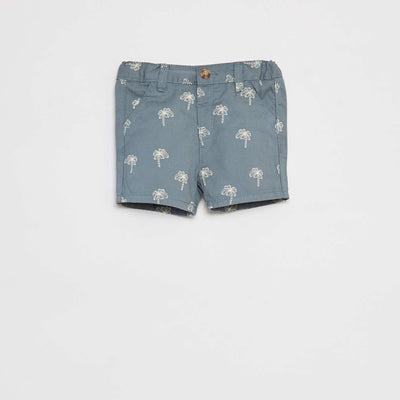 Short chino BLEU