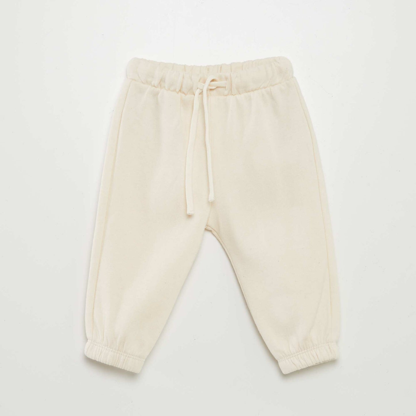 Jogging en molleton BLANC