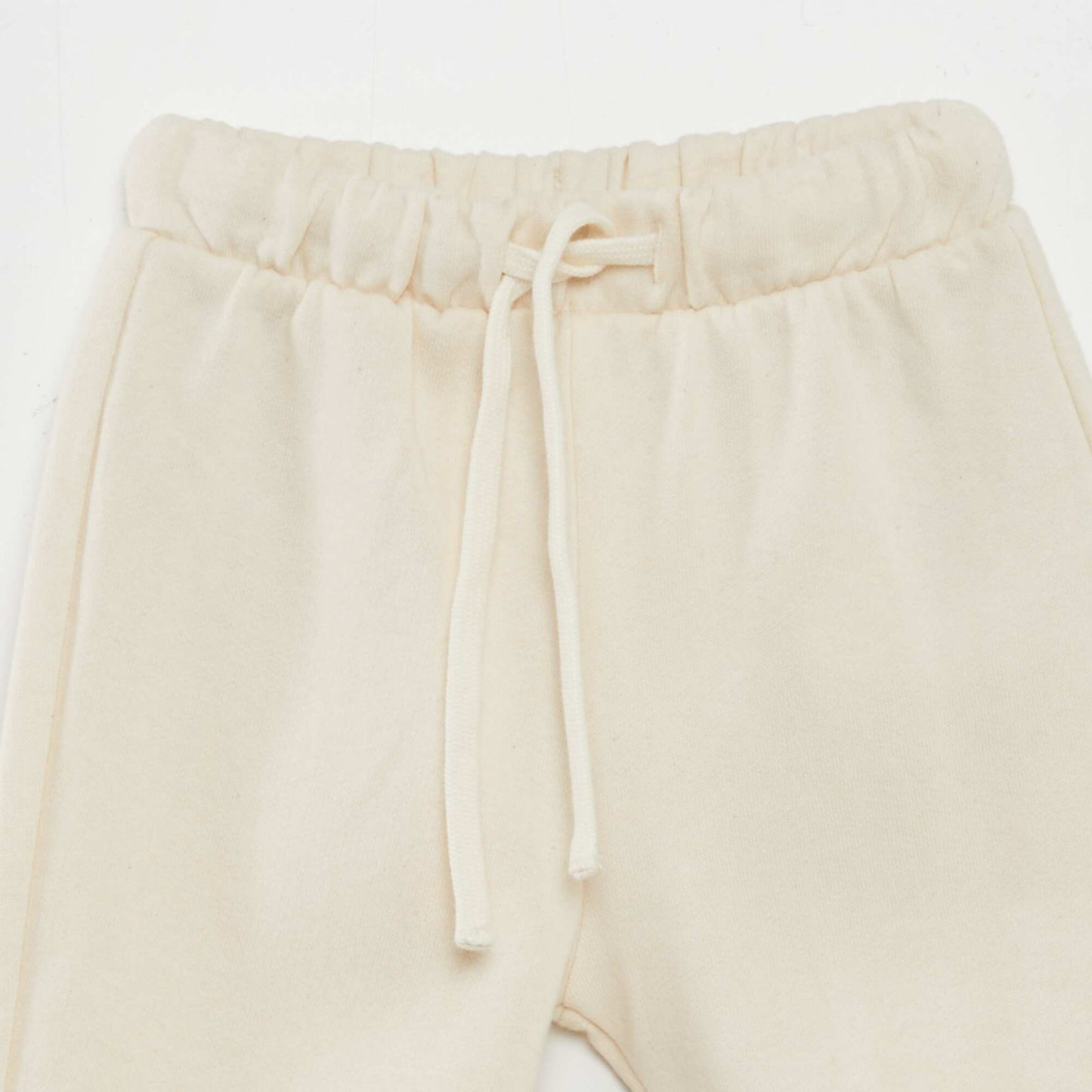 Jogging en molleton BLANC