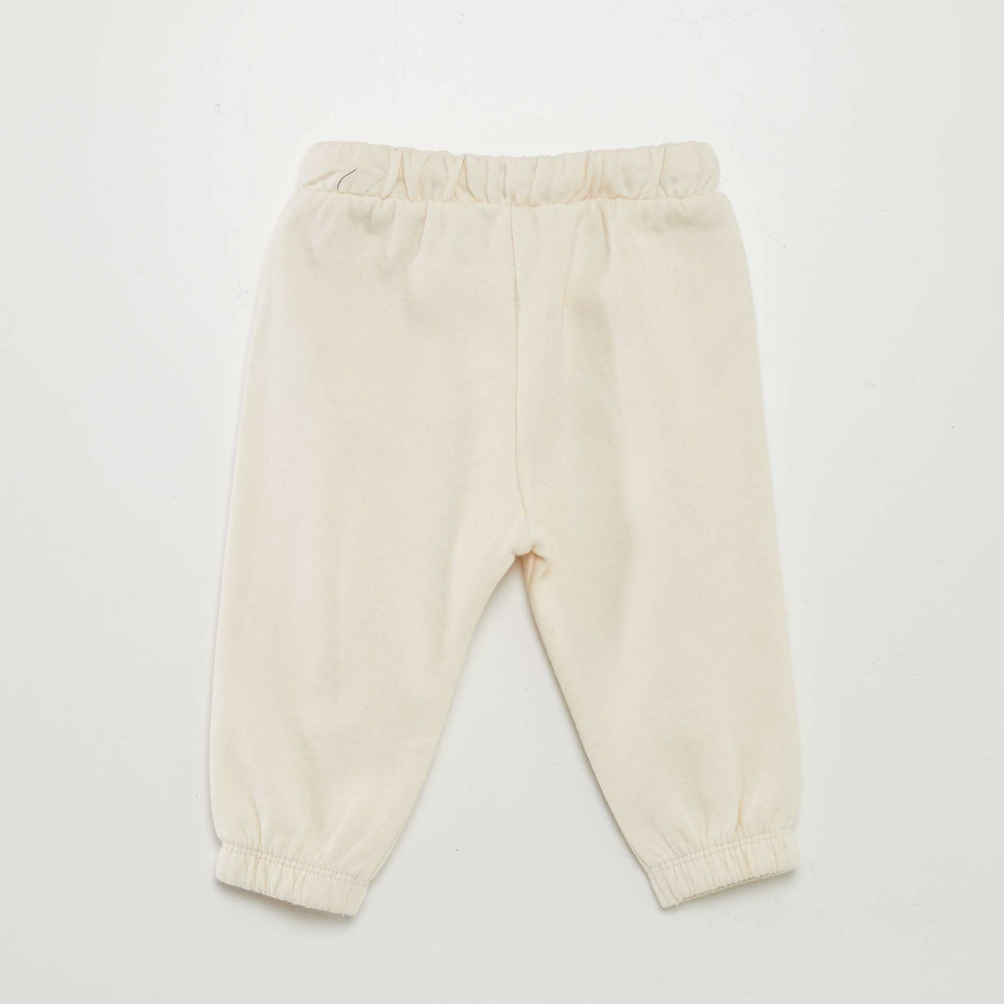 Jogging en molleton BLANC
