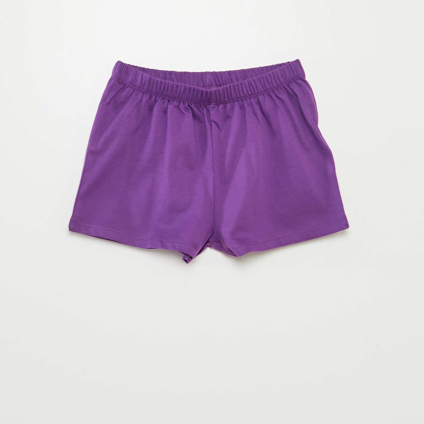 Ensemble pyjama court t-shirt + short - 2 pièces VIOLET