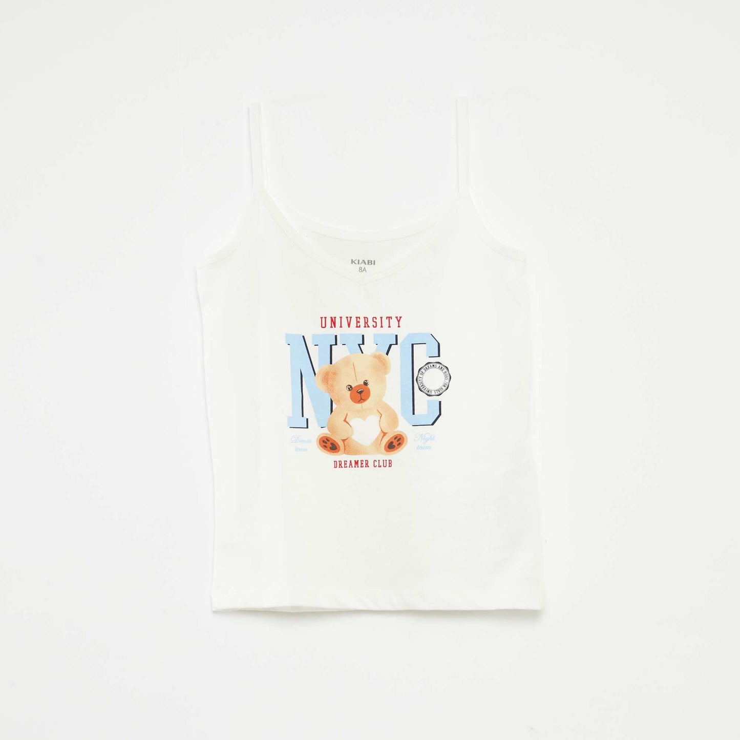 Ensemble pyjama débardeur + short en imprimé - 2 pièces BLEU