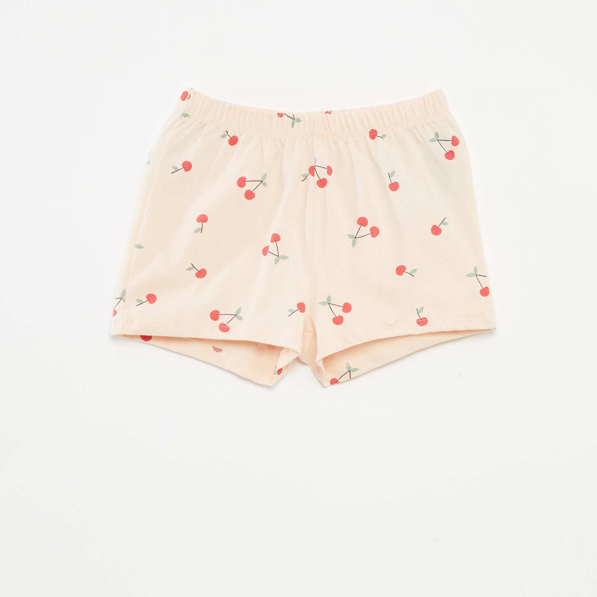 Ensemble pyjama débardeur + short en imprimé - 2 pièces ROSE