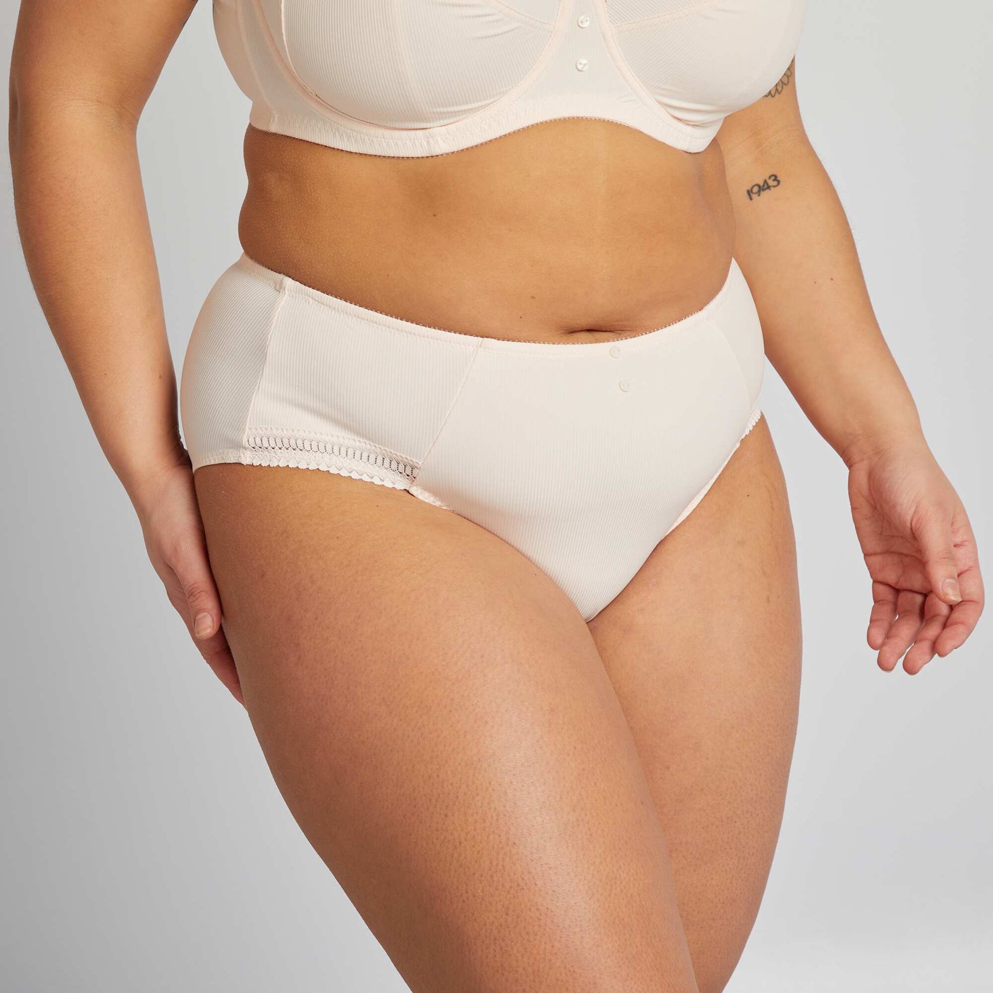 Culotte en microfibre côtelée ROSE