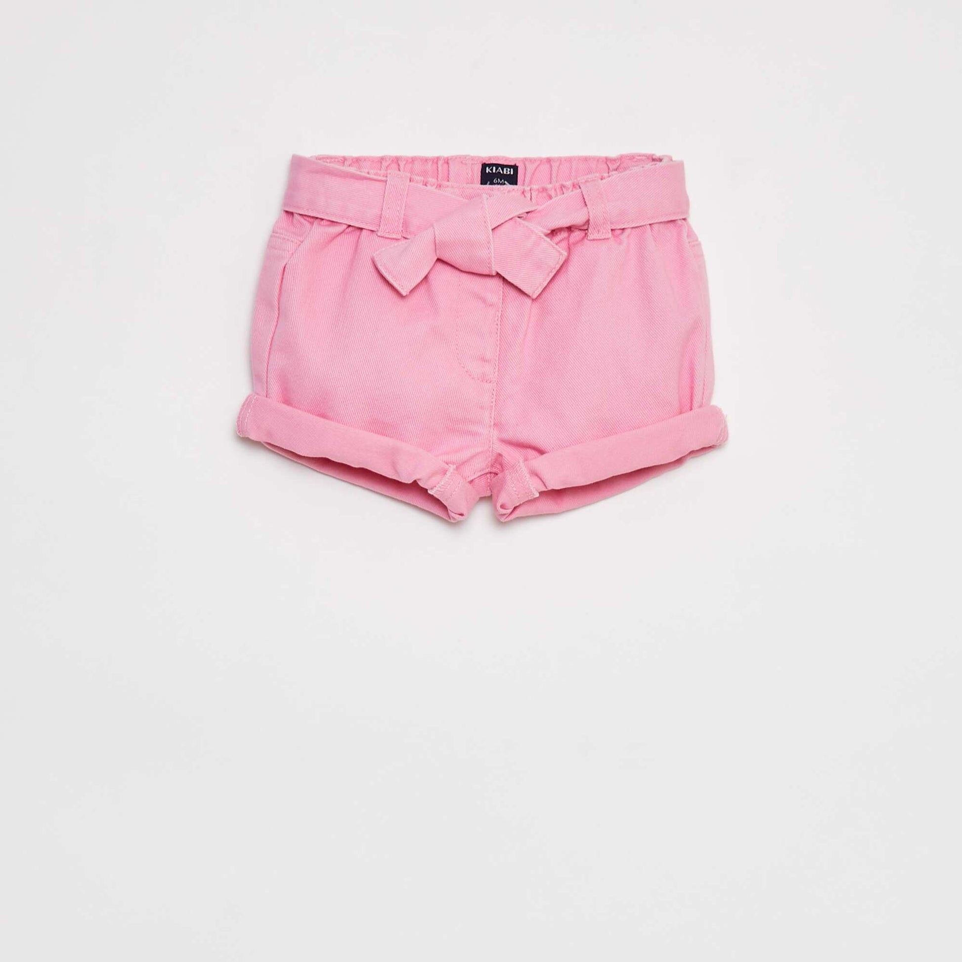Short en coton esprit denim ROSE