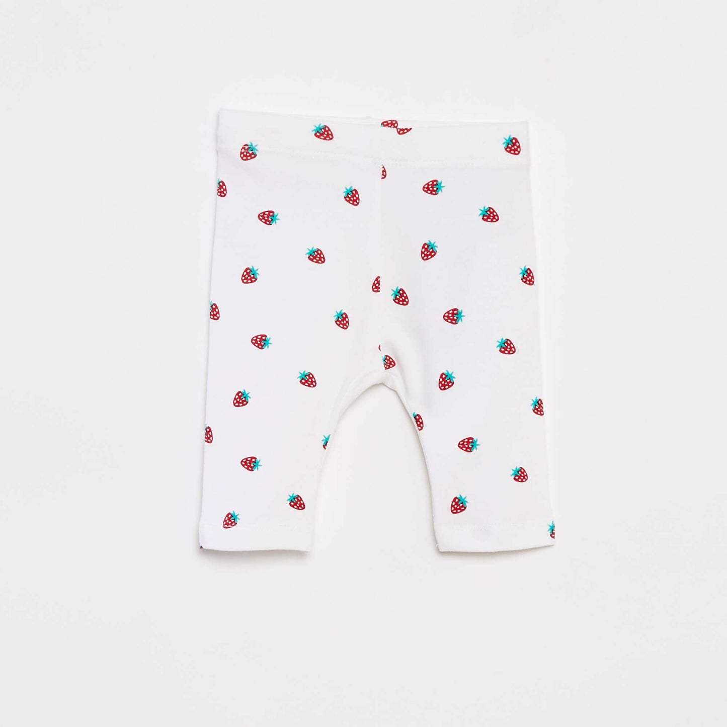 Lot de 2 leggings courts ROUGE