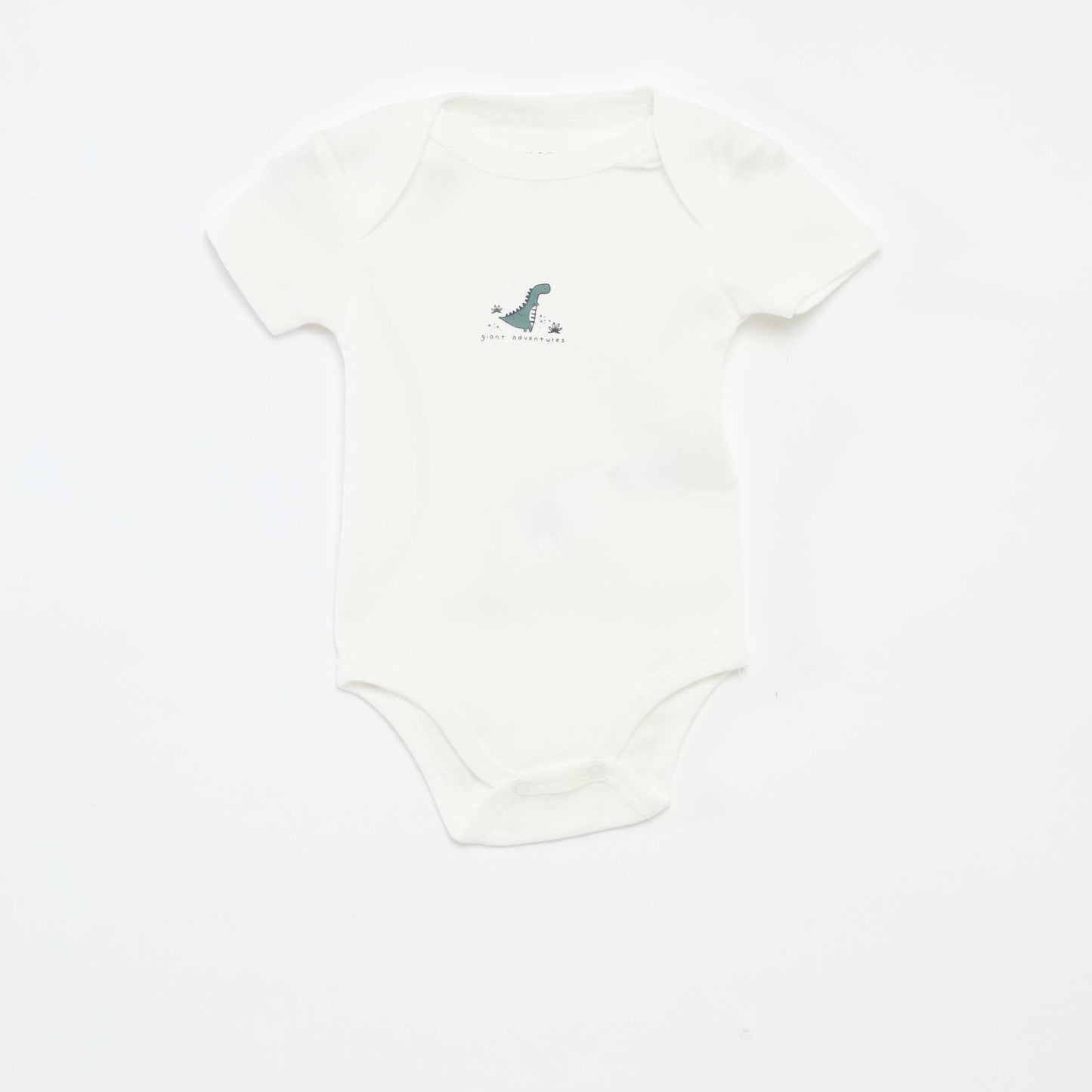 Bodies imprimés en coton - lot de 3 VERT