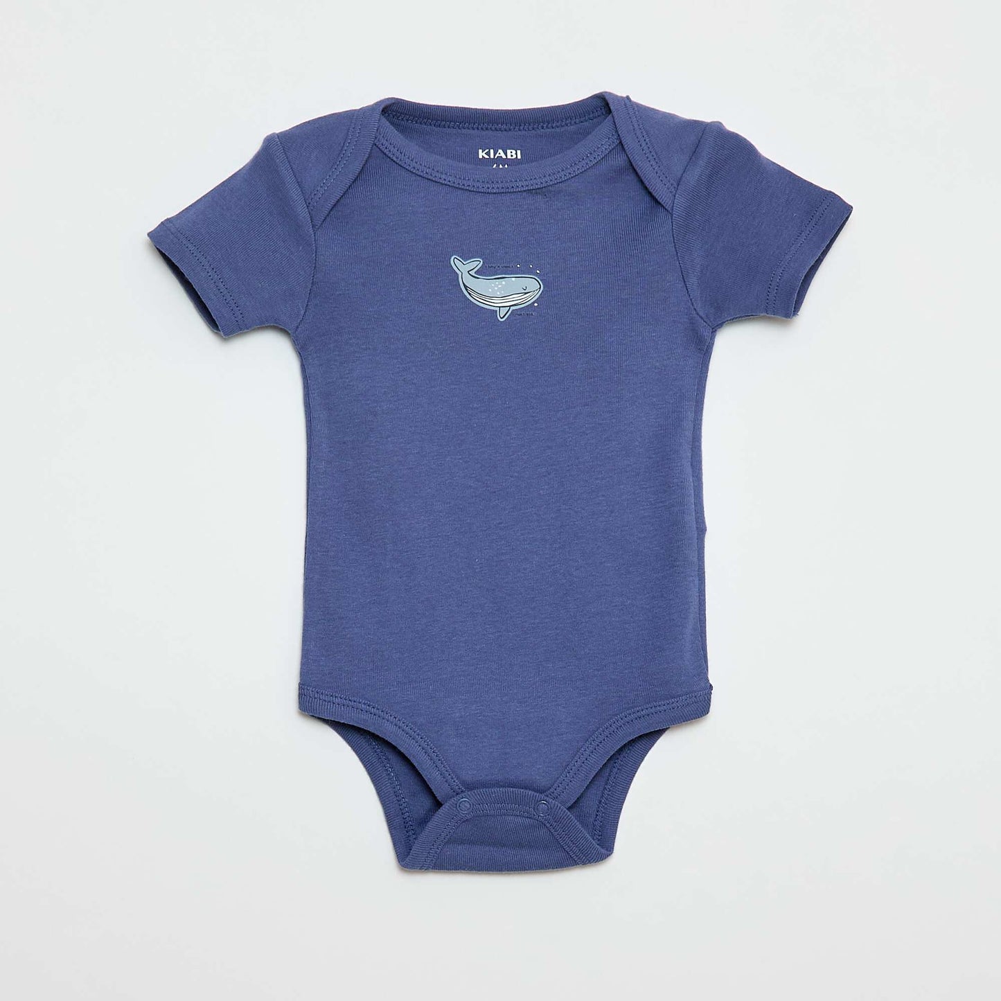 Bodies imprimés en coton - lot de 3 BLEU