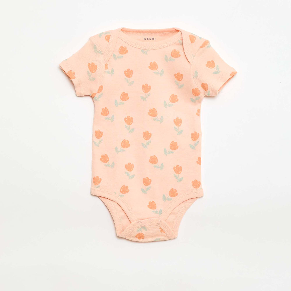 Bodies imprimés en coton - lot de 3 ORANGE