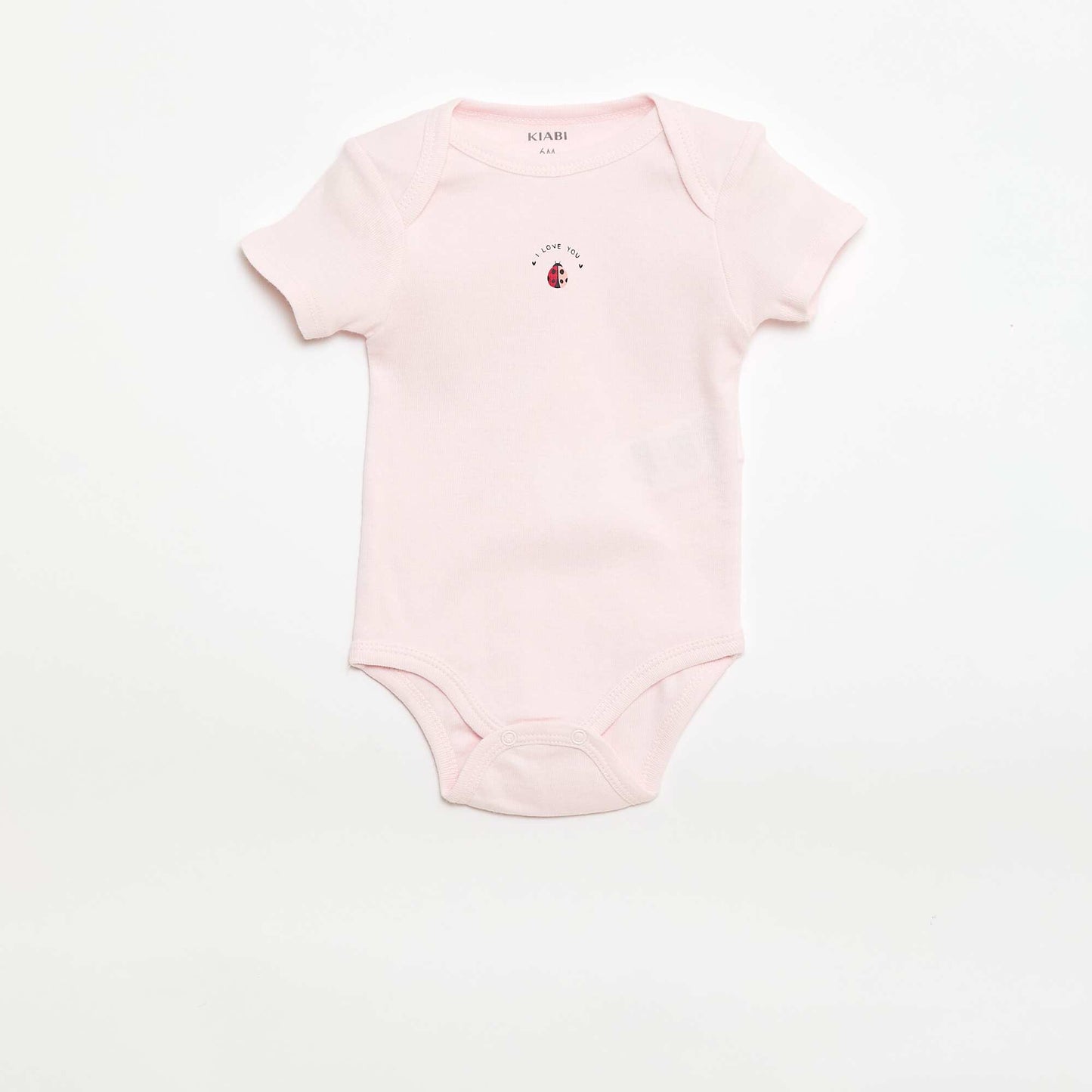 Bodies imprimés en coton - lot de 3 ROSE