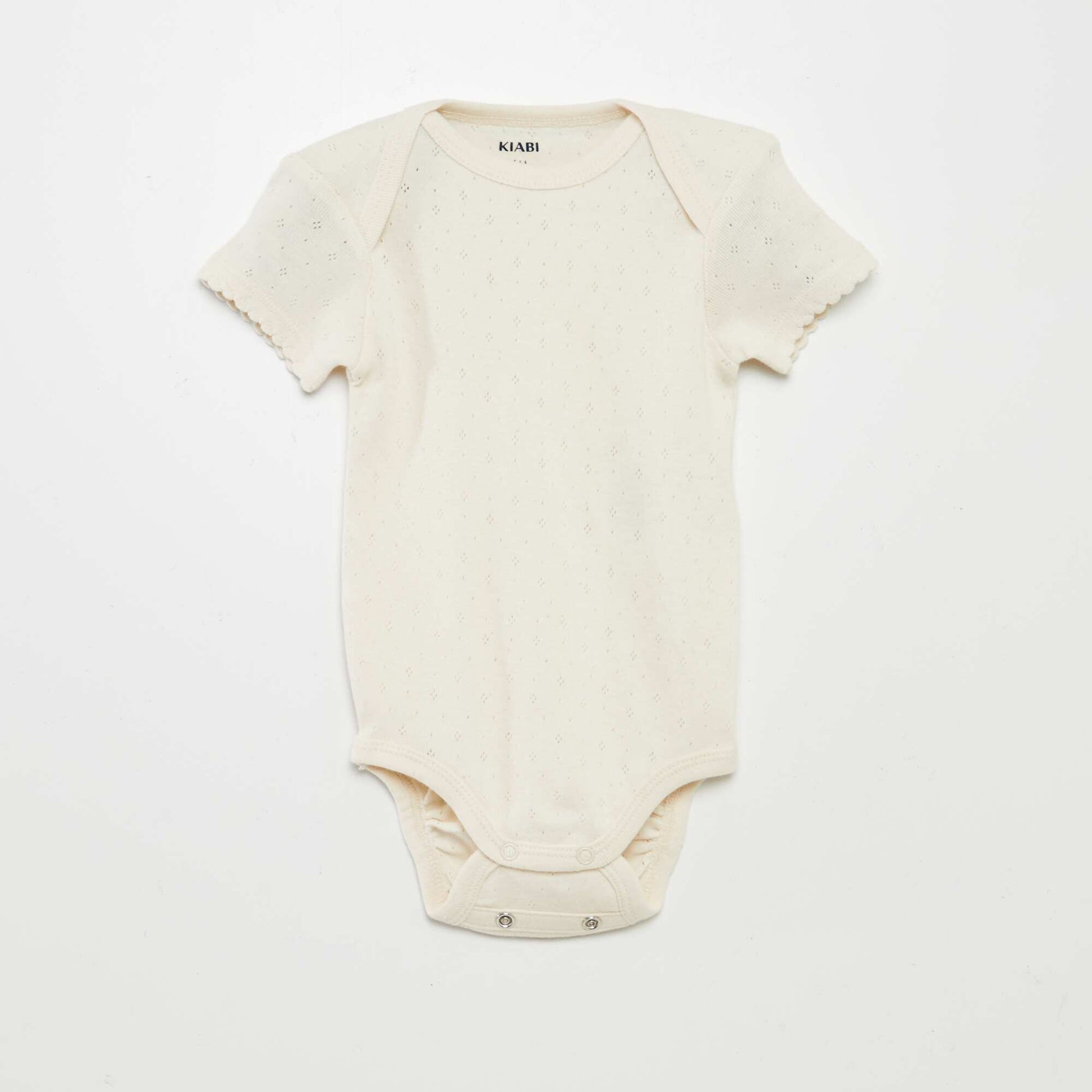 Bodies évolutif en maille unie - Lot de 3 ROSE