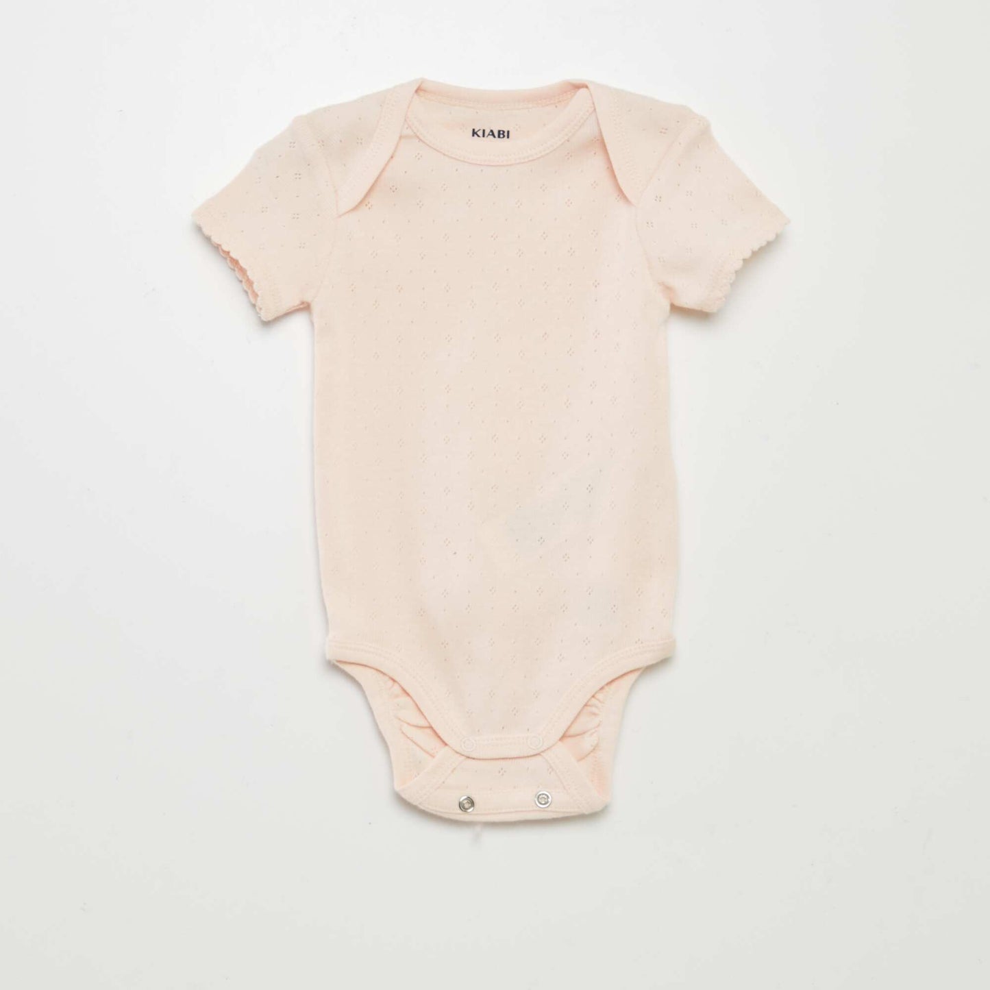 Bodies évolutif en maille unie - Lot de 3 ROSE