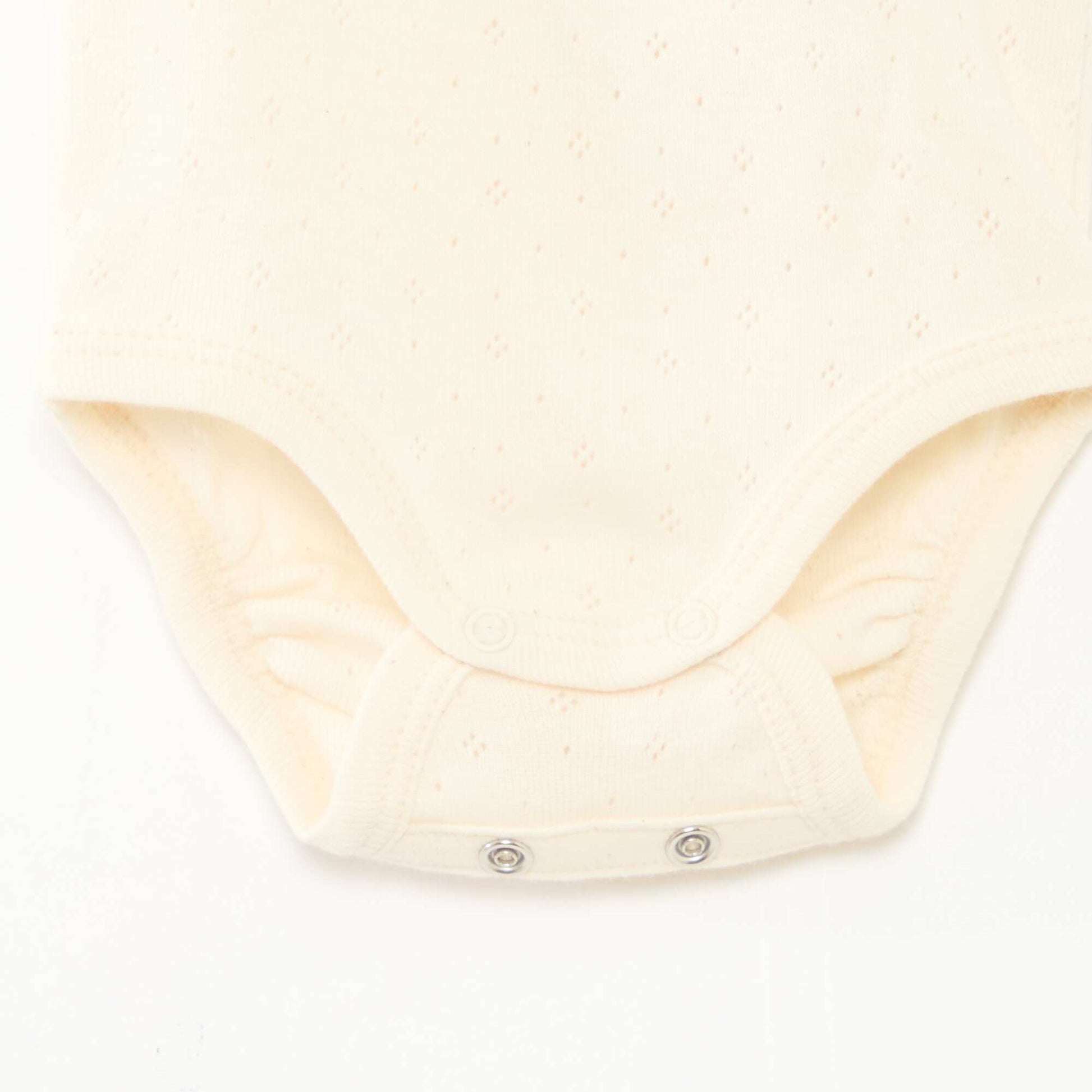 Bodies évolutif en maille unie - Lot de 3 ROSE/BLANC/BLEU