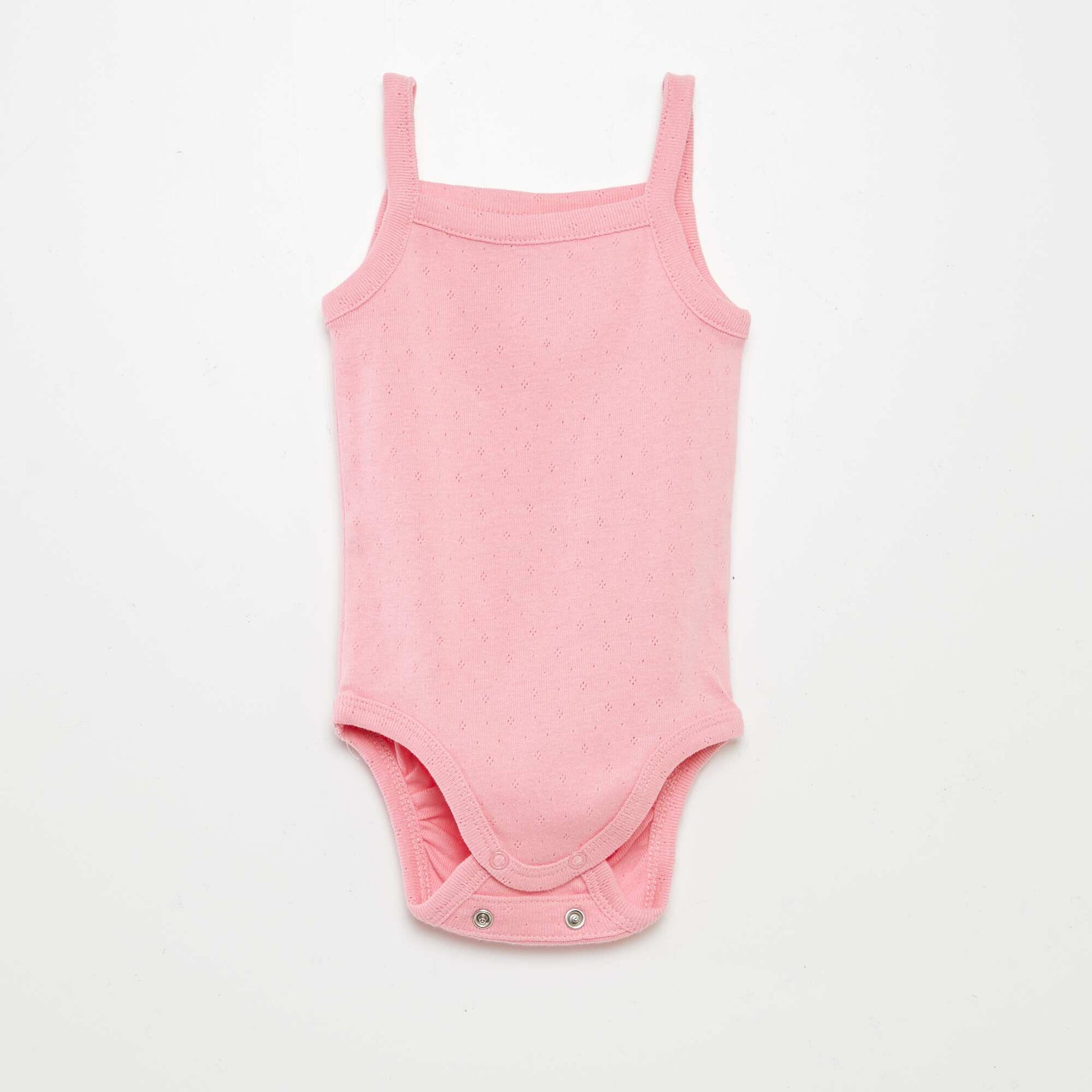 Bodies évolutifs à brettelles - lot de 3 ROSE