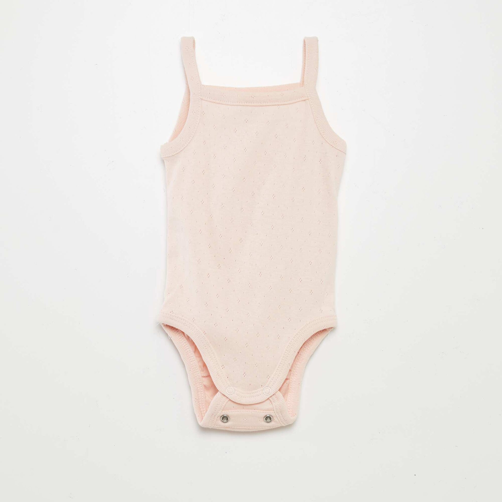 Bodies évolutifs à brettelles - lot de 3 ROSE