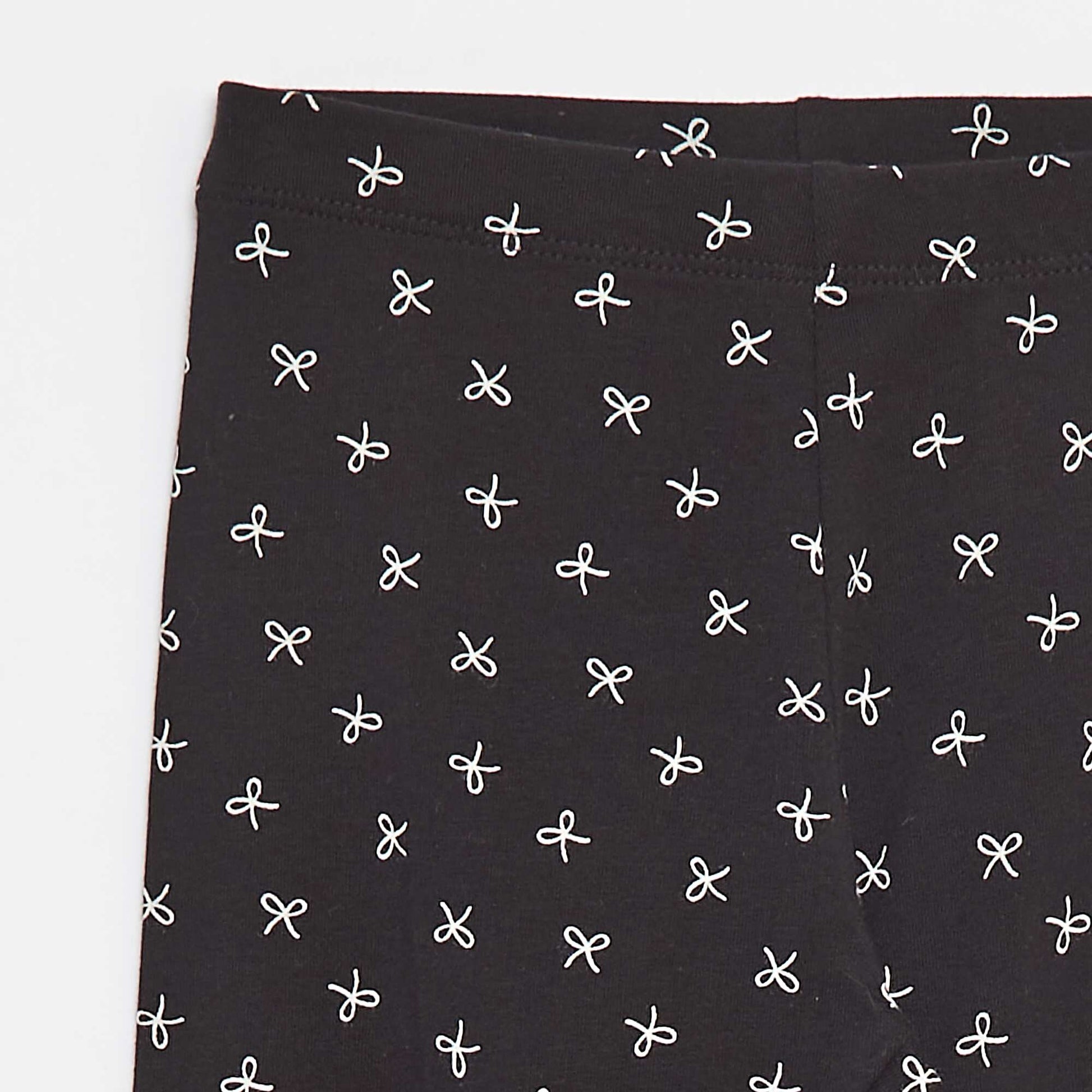 Legging long en jersey NOIR