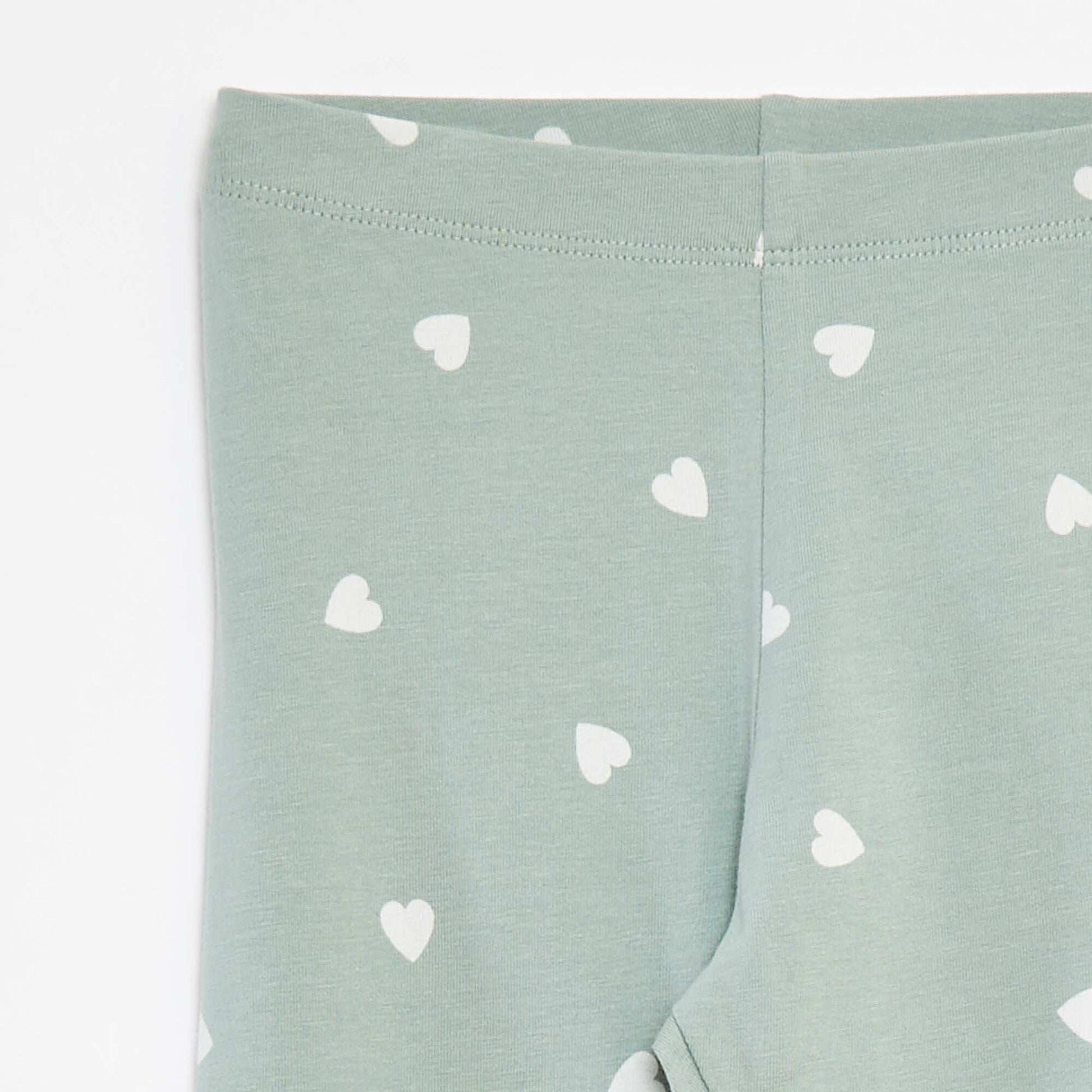 Legging long en jersey BLEU