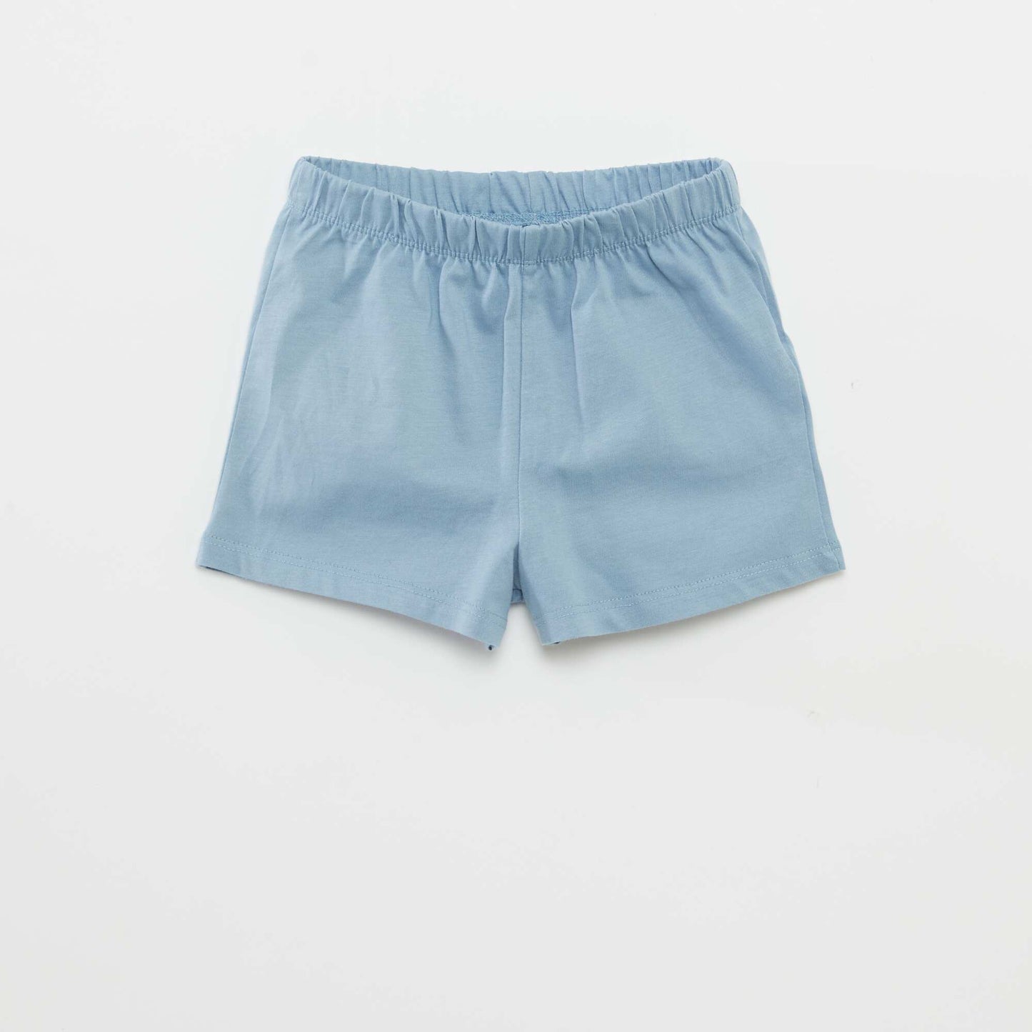 Ensemble pyjama t-shirt + short - 2 pièces BLEU