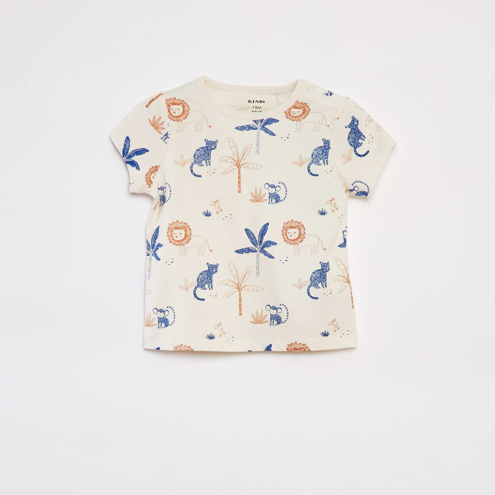 Pyjama court t-shirt + short - 2 pièces BEIGE