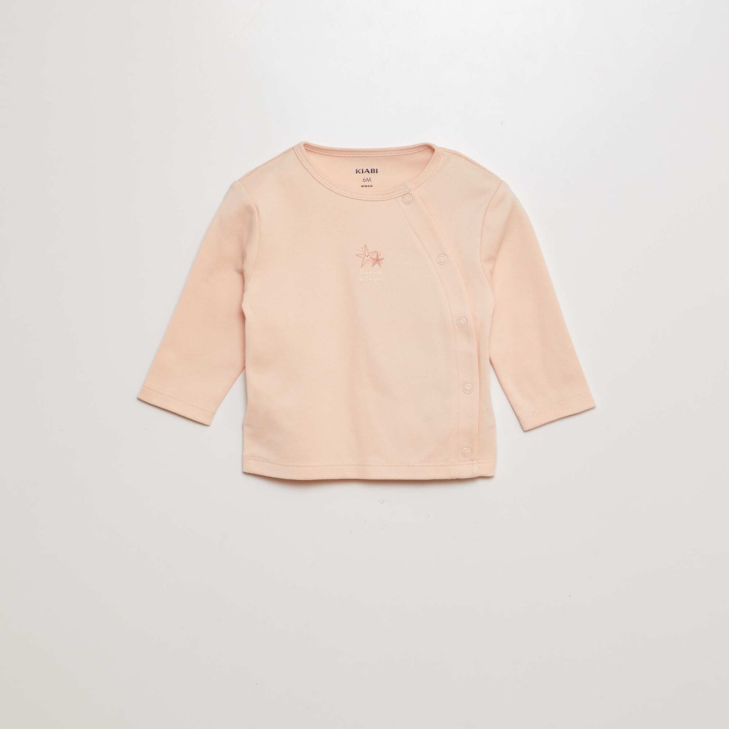 Ensemble pyjama t-shirt + pantalon avec pieds - 2 pièces ROSE